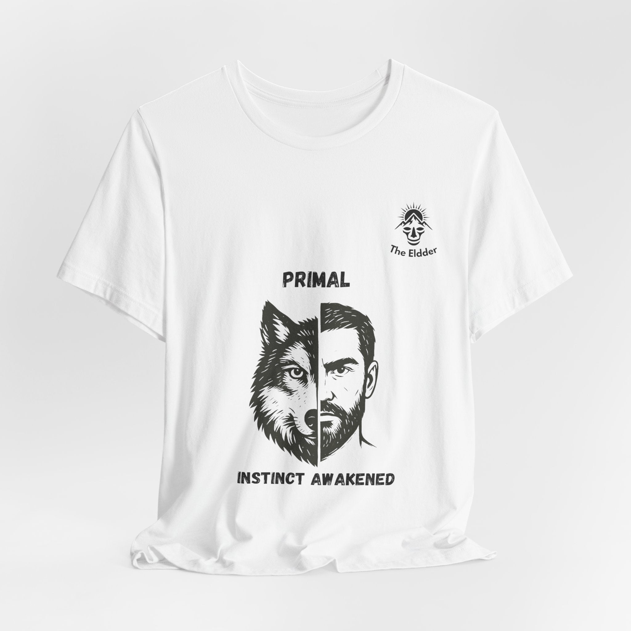 PRIMAL – The Elder Wolf & Warrior Shirt | Wild Instincts Best Friends Tee