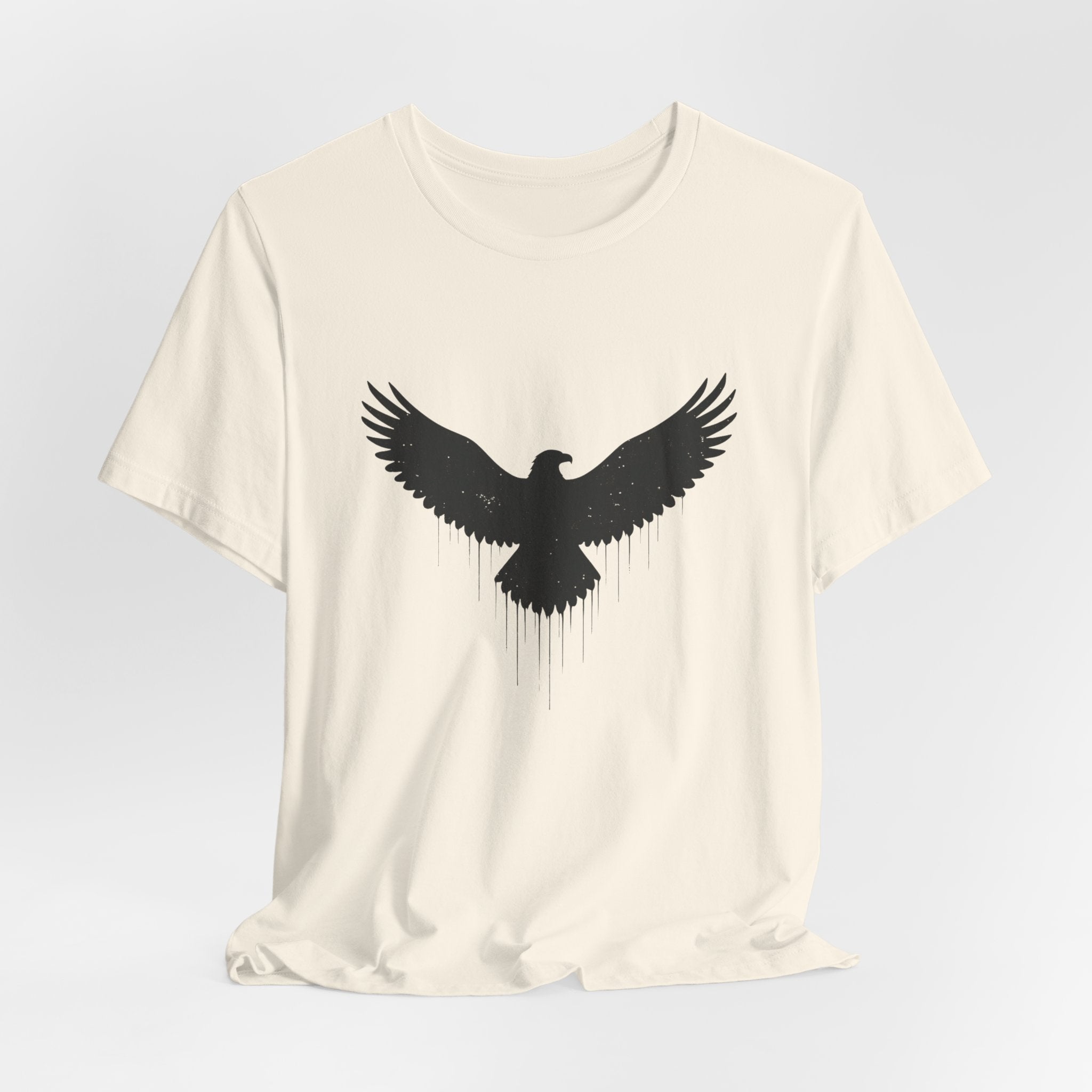 Spread Your wings T-Shirt | Eagle Silhouette Tee | Minimalist Wildlife Shirt for Adventure Lovers