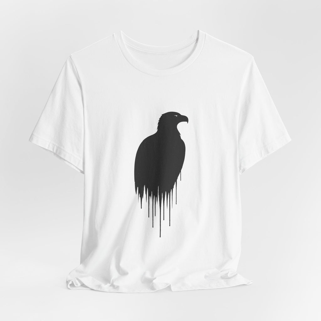 Spirit of Freedom T-Shirt | Eagle Silhouette Tee | Minimalist Wildlife Shirt for Adventure Lovers