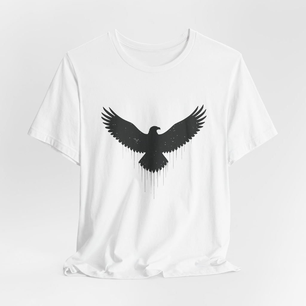Spread Your wings T-Shirt | Eagle Silhouette Tee | Minimalist Wildlife Shirt for Adventure Lovers