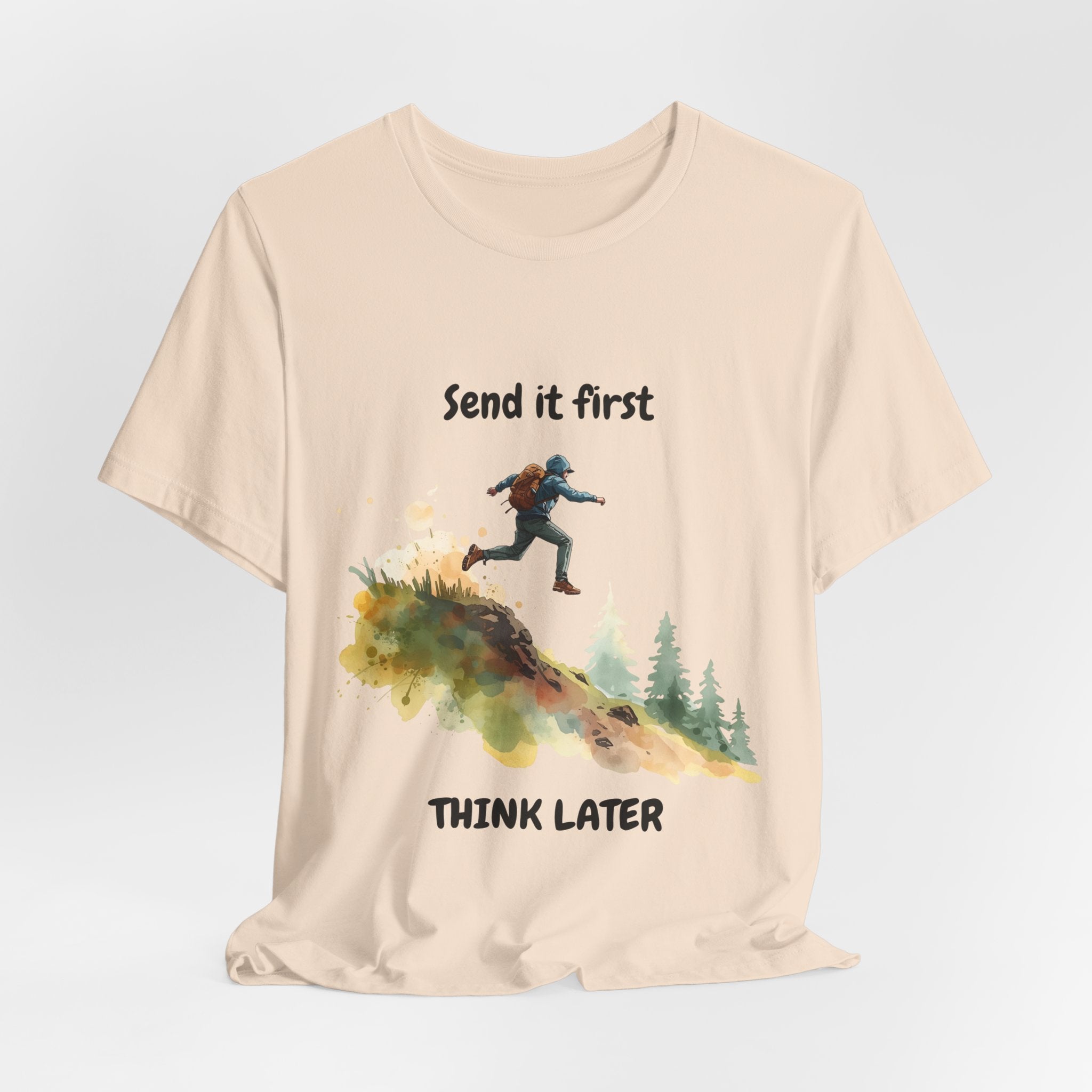 Send It & Pray – ARNR Edition | Funny Hiking & Trail Runner T-Shirt | ARNR Collection