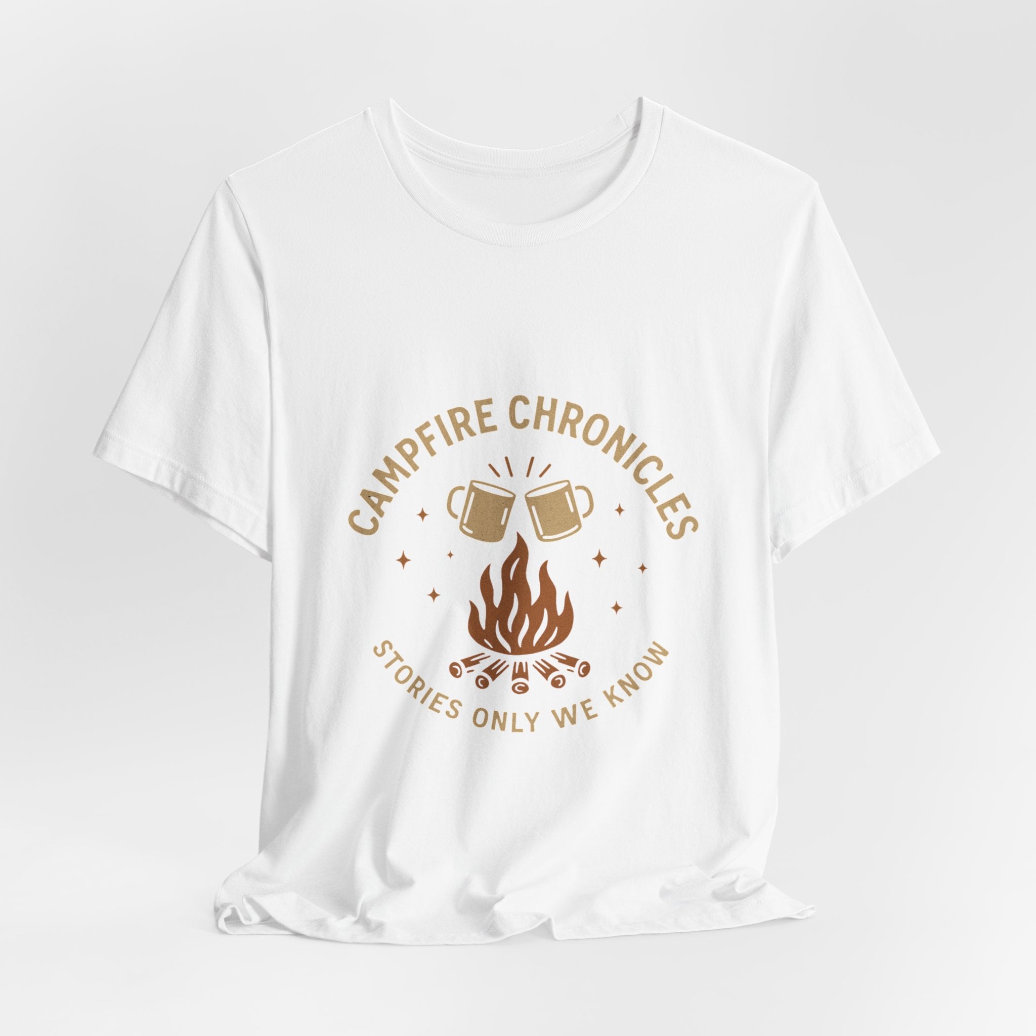 Campfire Chronicles – Outdoor Adventure Shirt | Cozy Camping Storytelling Tee
