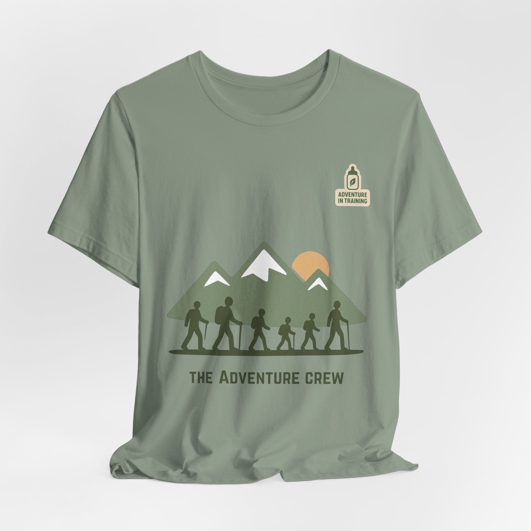 The Adventure Crew – Adventure in training | Family Hiking Matching Shirts | Outdoor Adventure Tees