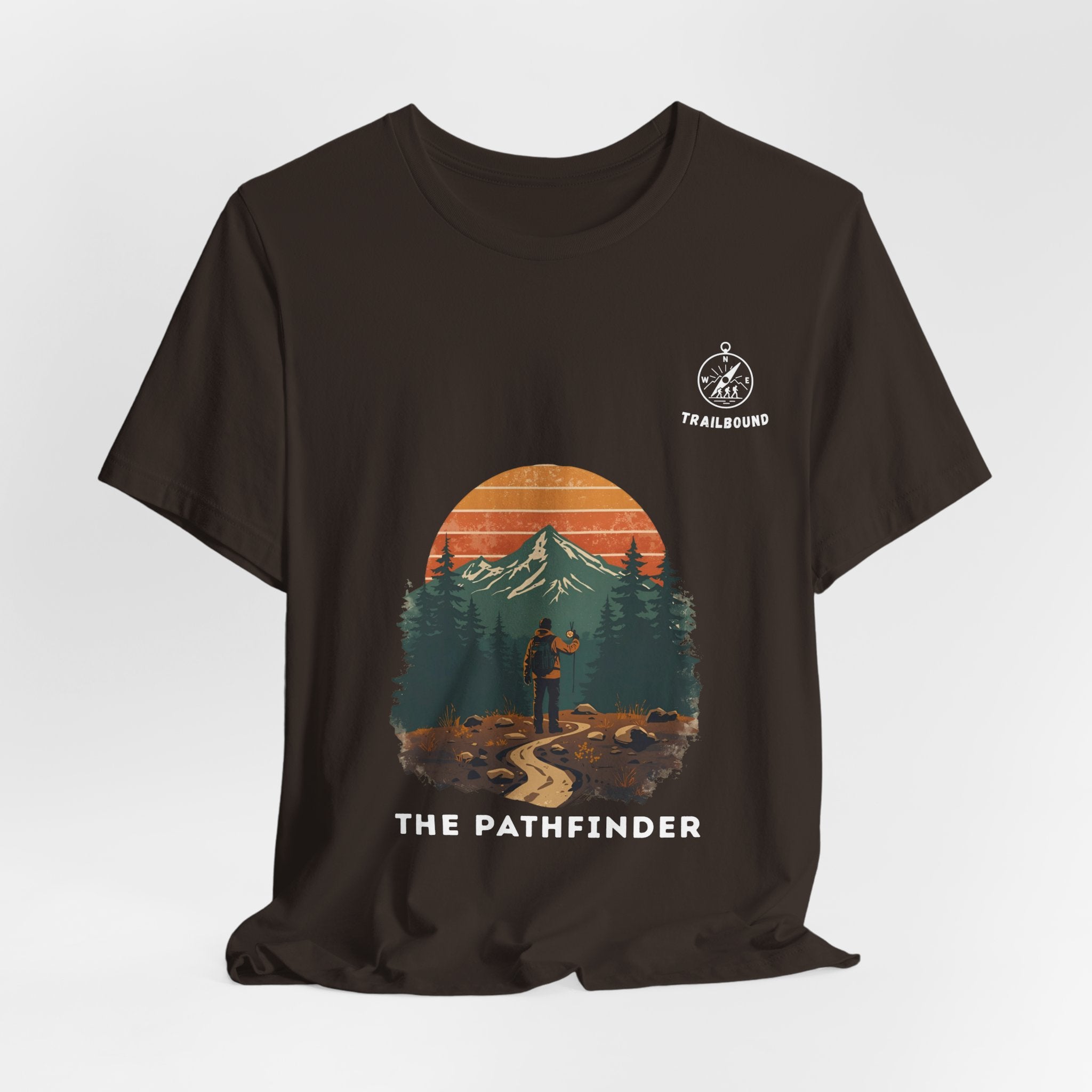 TrailBound – The Pathfinder Matching Shirt | Hiking Leader Tee | Outdoor Crew Collection