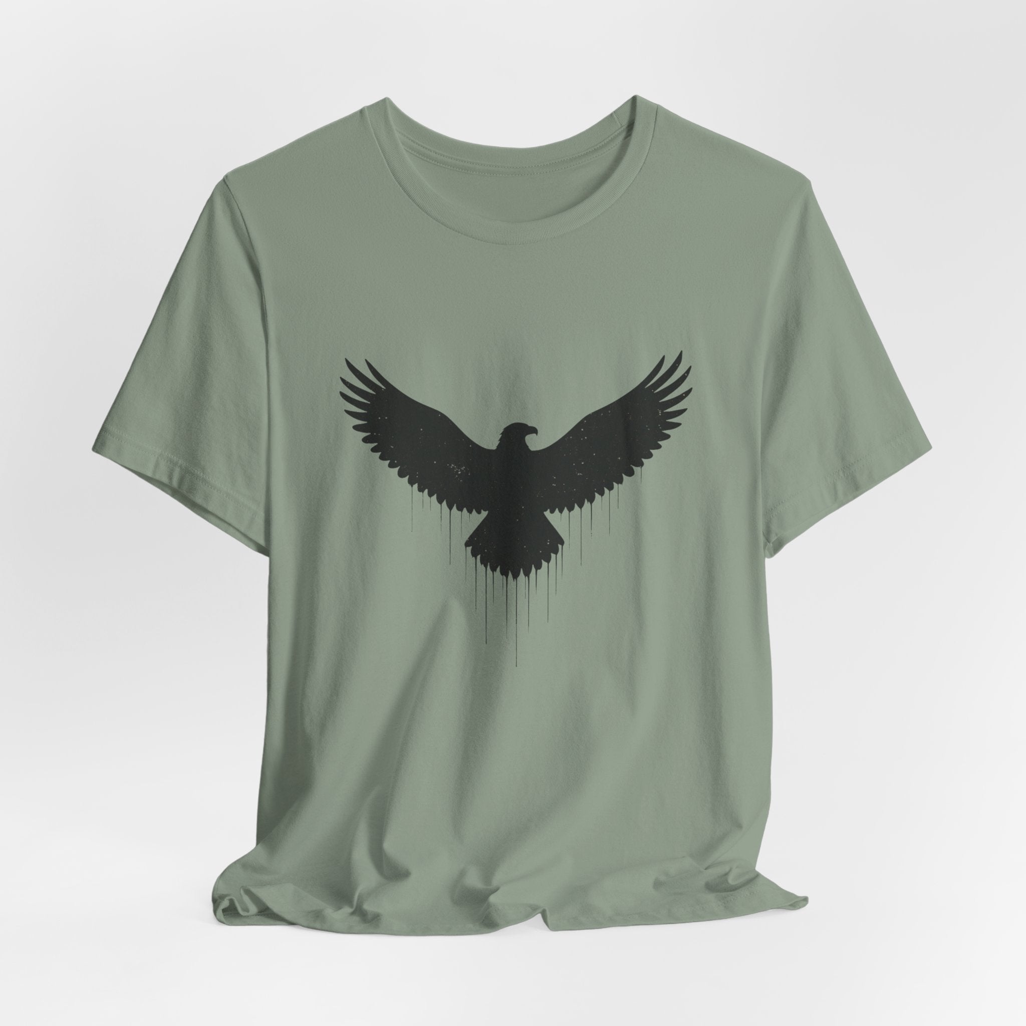 Spread Your wings T-Shirt | Eagle Silhouette Tee | Minimalist Wildlife Shirt for Adventure Lovers