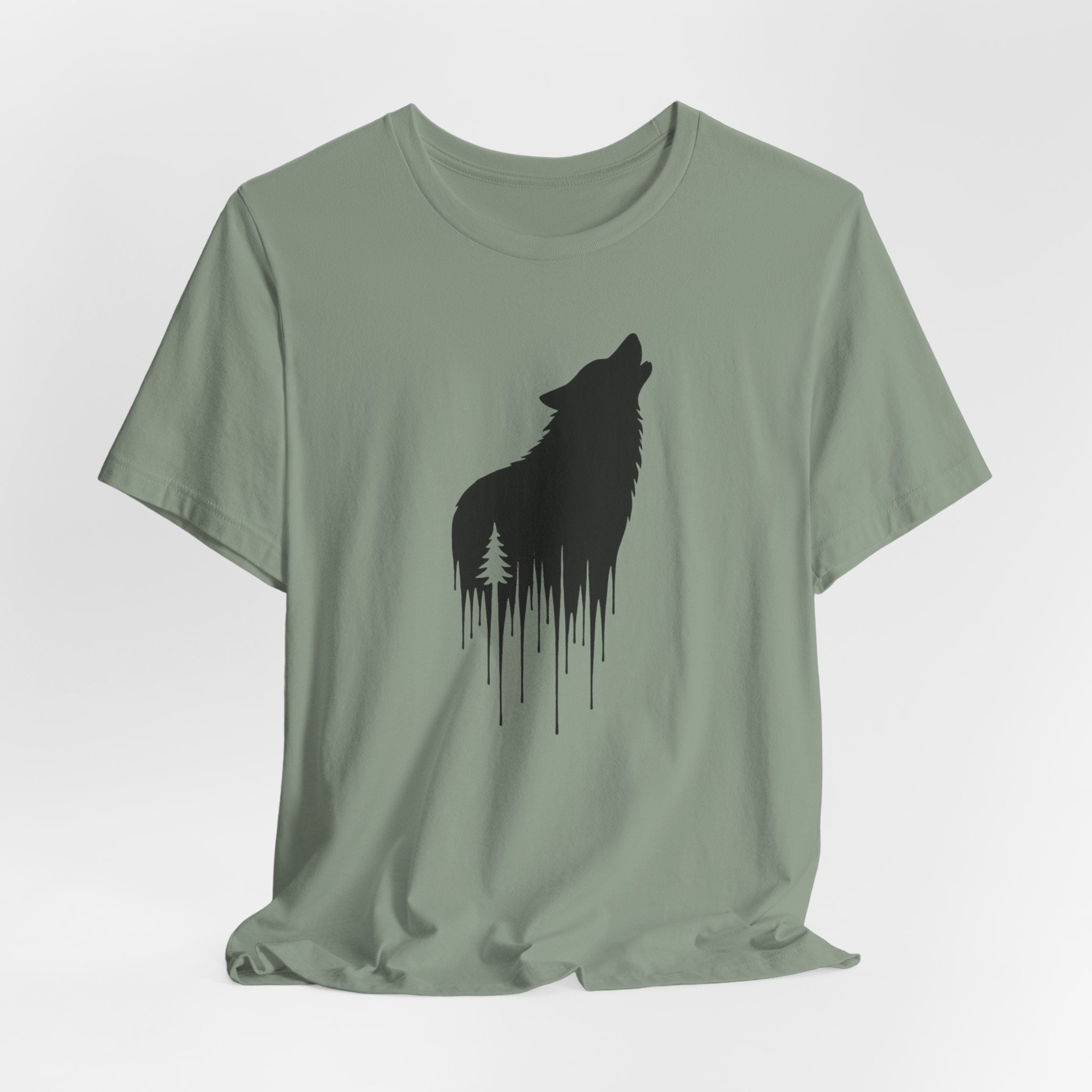 Call of the Wild Wolf T-Shirt | Nature Spirit Tee | Wilderness Adventure Shirt for Outdoor Lovers