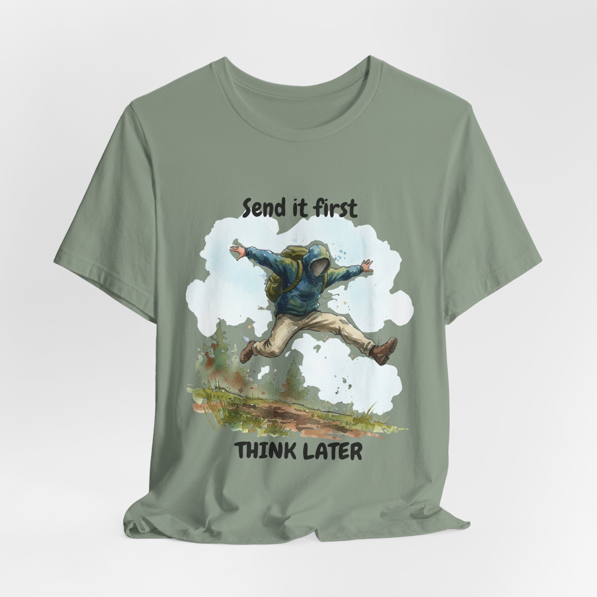 Send It & Pray – ARNR Edition | Funny Hiking & Trail Runner T-Shirt | ARNR Collection