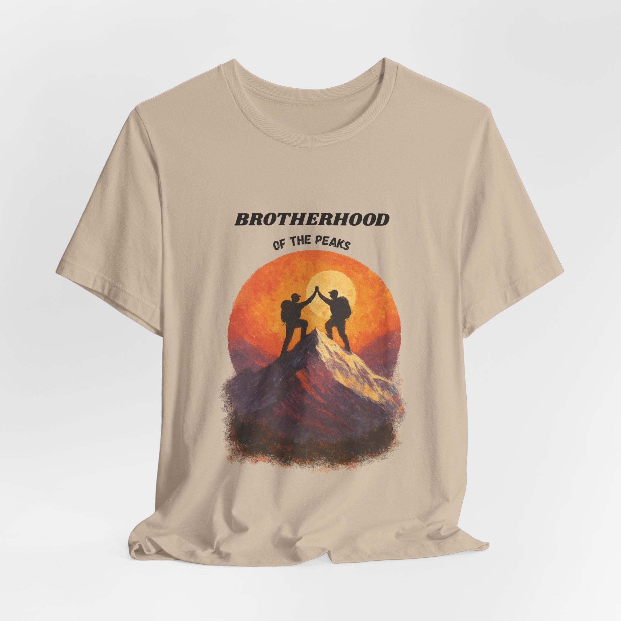 Brotherhood of the Peaks – Matching Brothers Hiking Shirt | Mountain Summit Adventure Tee