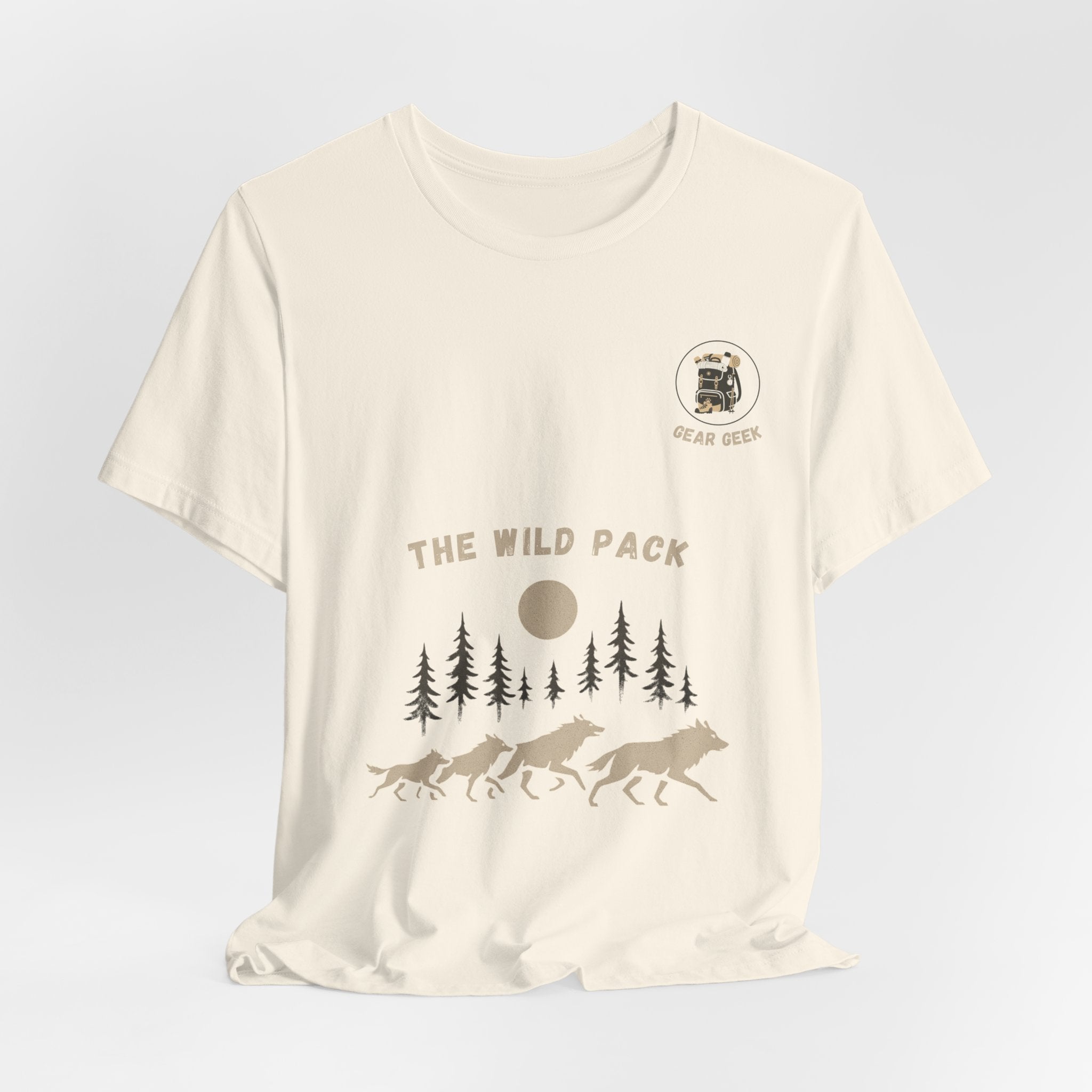 The Wild Pack – The Gear Geek Tee | Wolf Pack Matching Shirt (Wild Pack Collection)