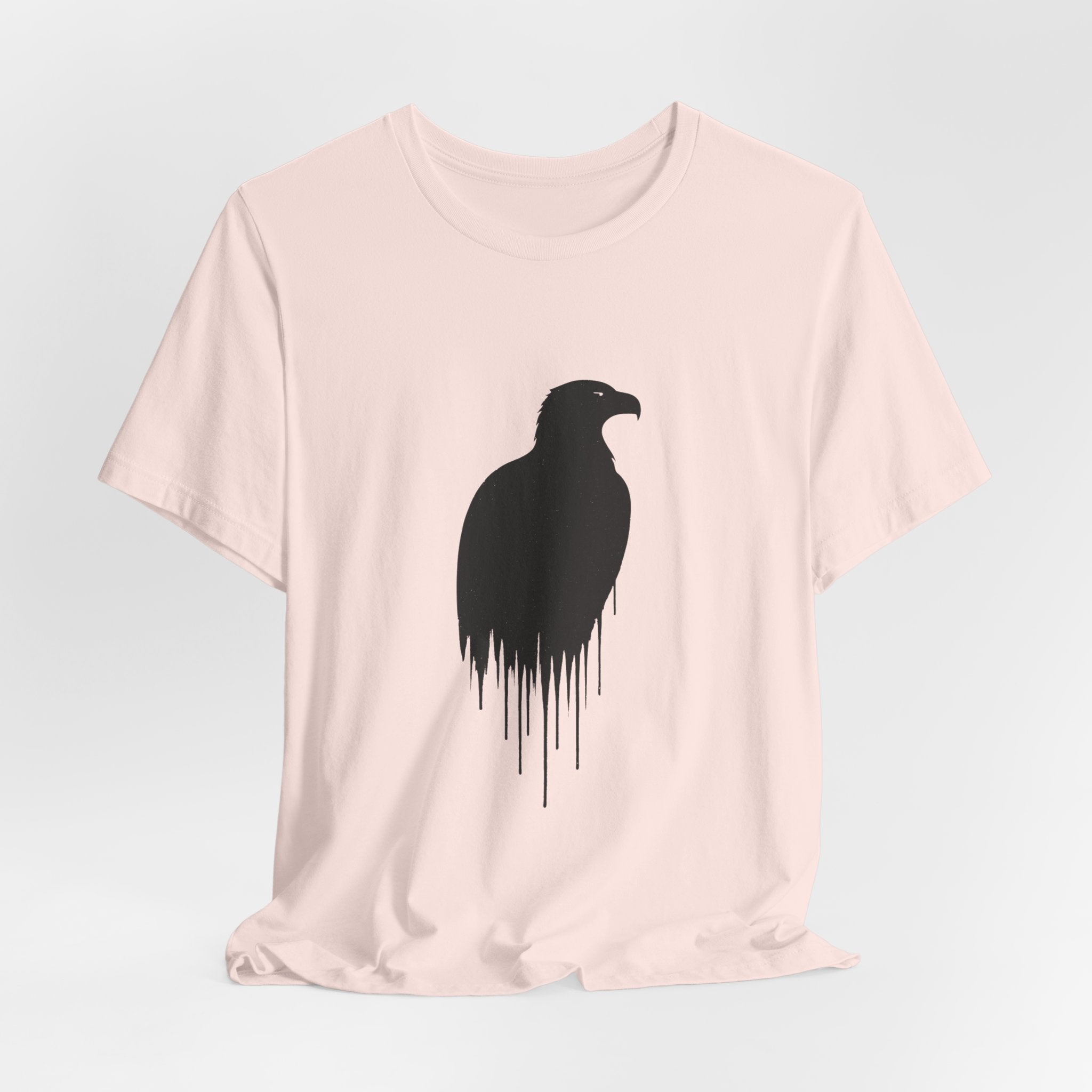 Spirit of Freedom T-Shirt | Eagle Silhouette Tee | Minimalist Wildlife Shirt for Adventure Lovers