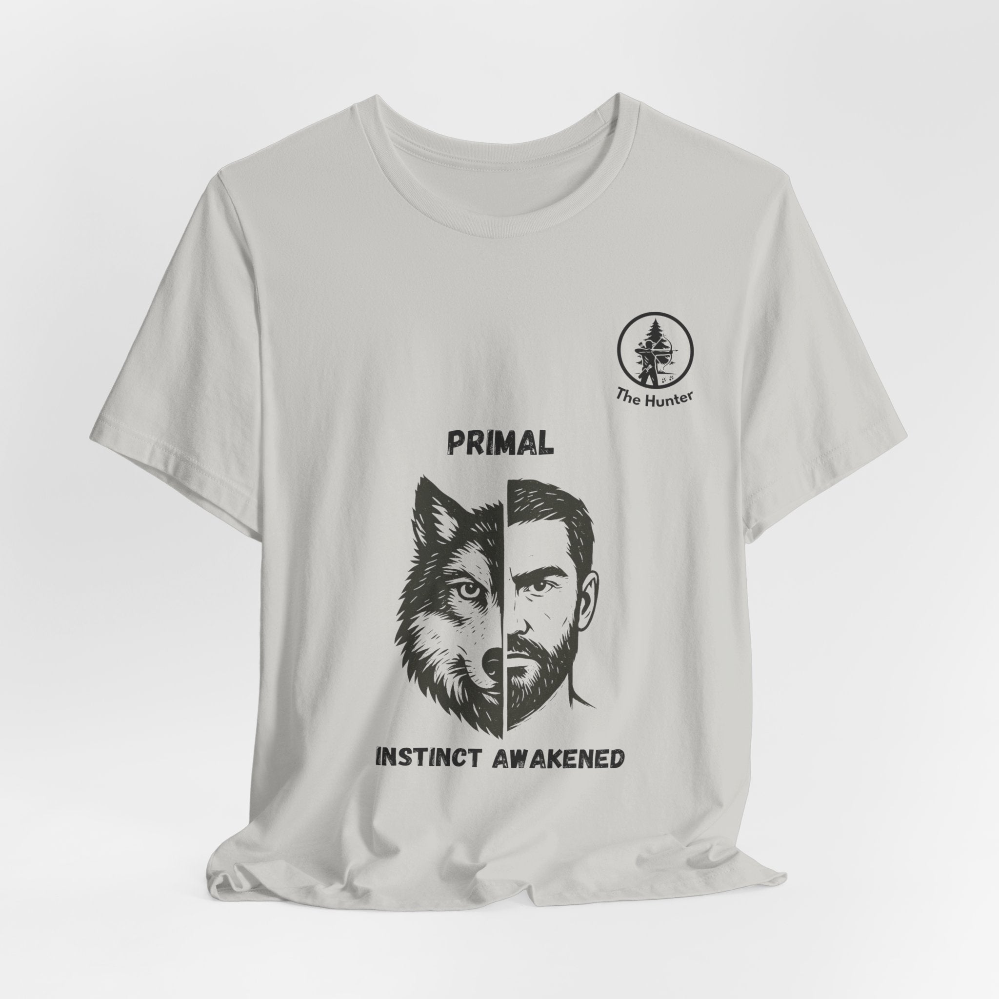 PRIMAL – The Hunter Wolf & Warrior Shirt | Wild Instincts Best Friends Tee