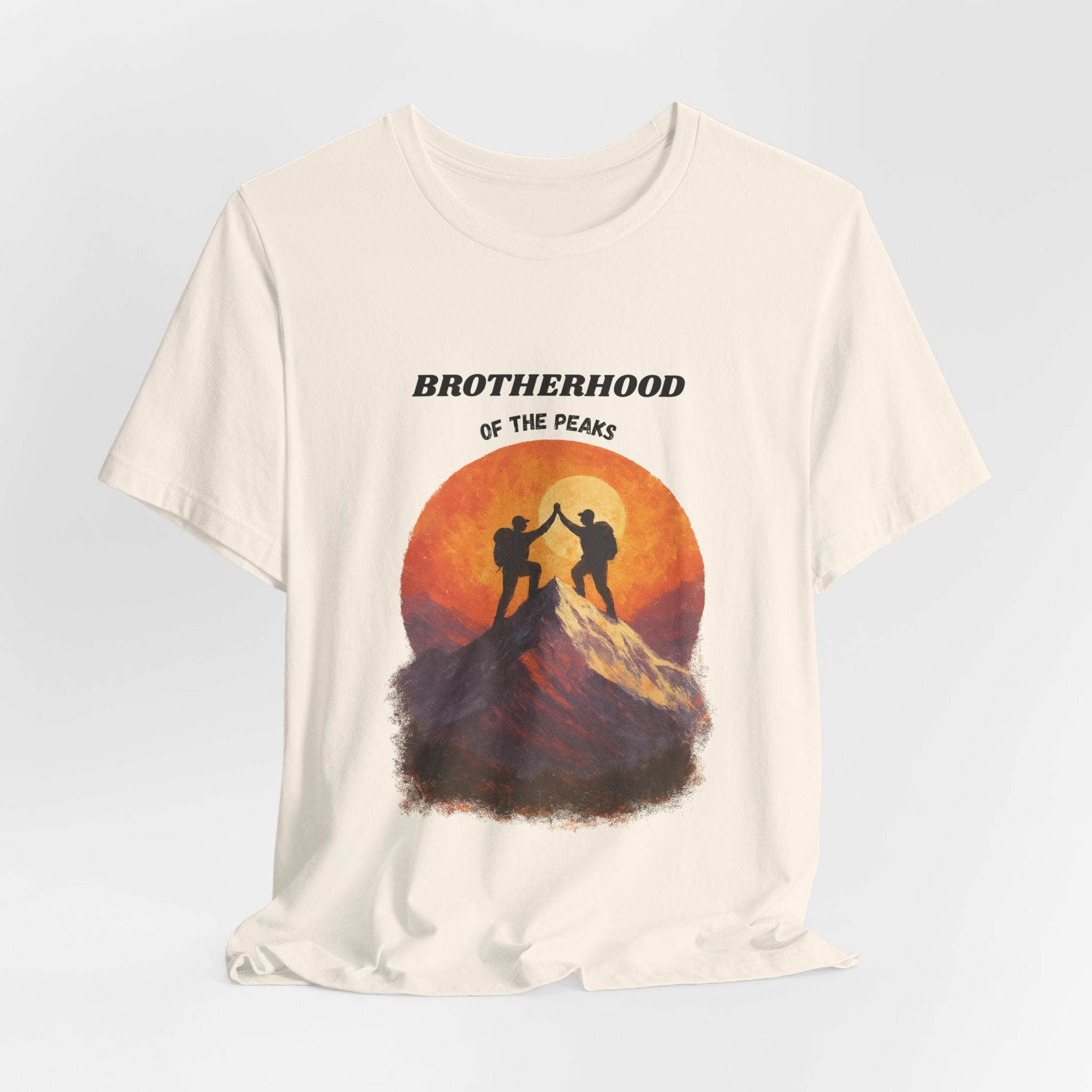 Brotherhood of the Peaks – Matching Brothers Hiking Shirt | Mountain Summit Adventure Tee