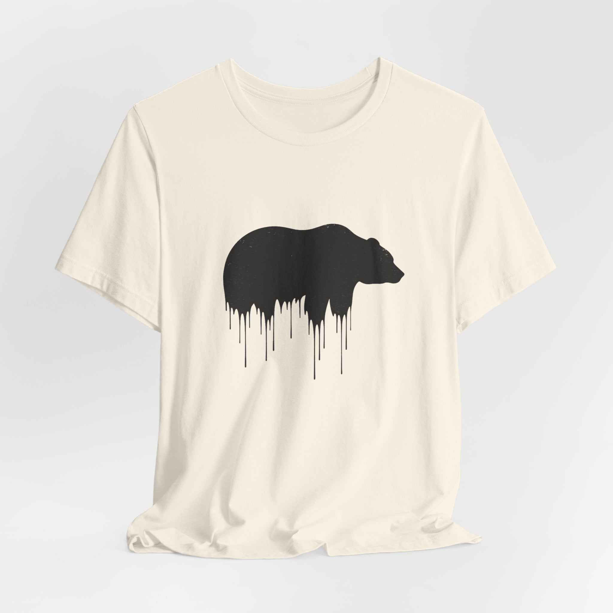 Guardian of the Wild T-Shirt | Bear Silhouette Tee | Minimalist Wilderness Shirt for Nature Lovers