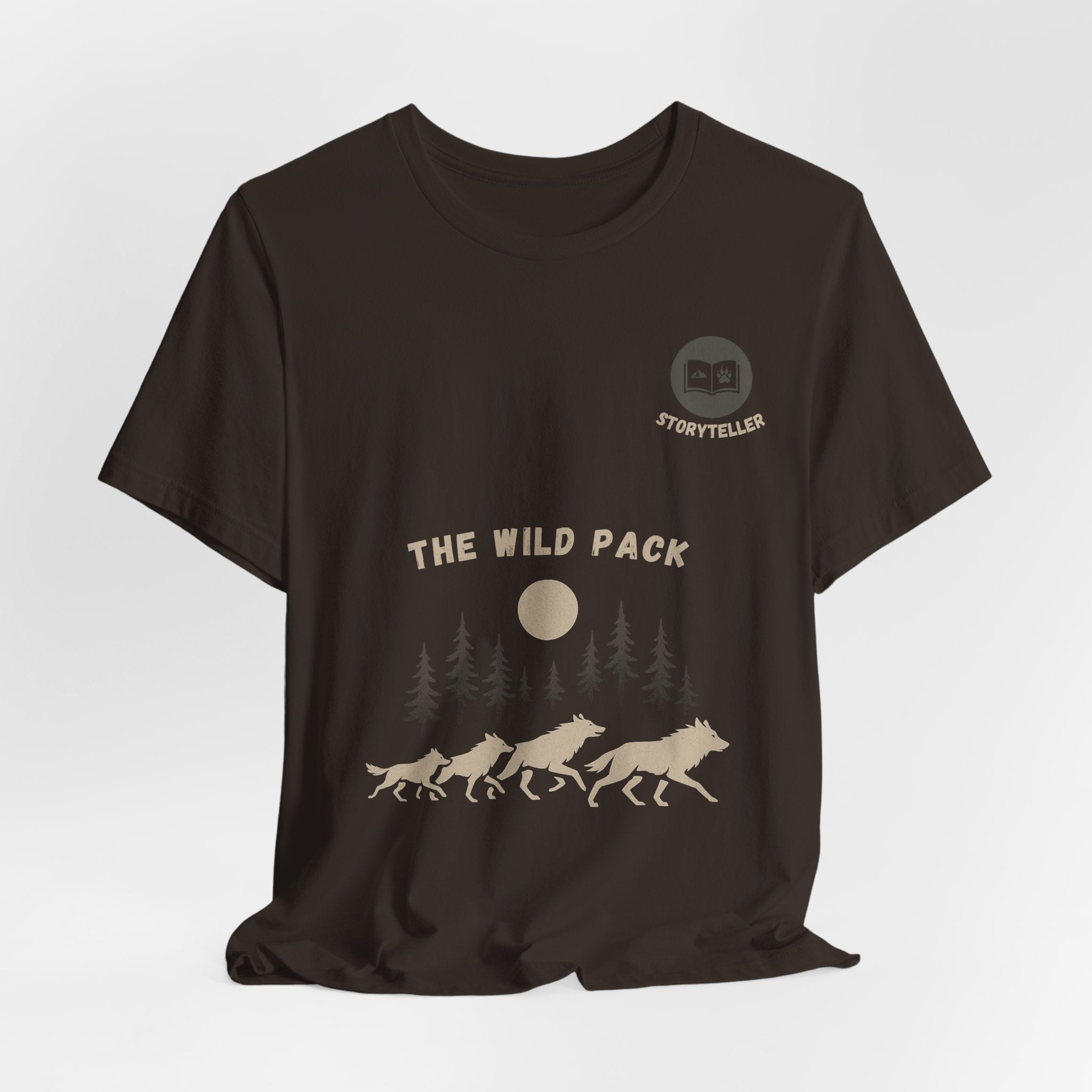 The Wild Pack – The Storyteller Tee | Wolf Pack Story Keeper Shirt (Wild Pack Collection)