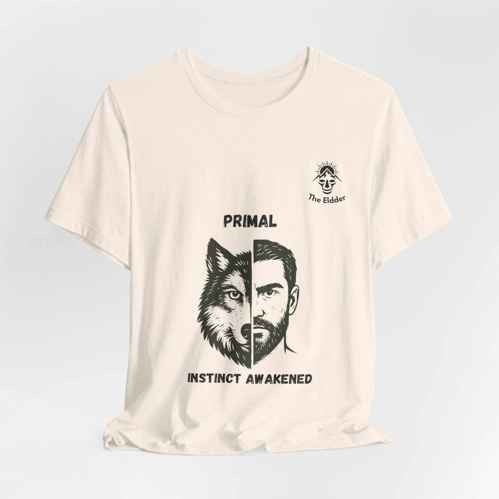 PRIMAL – The Elder Wolf & Warrior Shirt | Wild Instincts Best Friends Tee