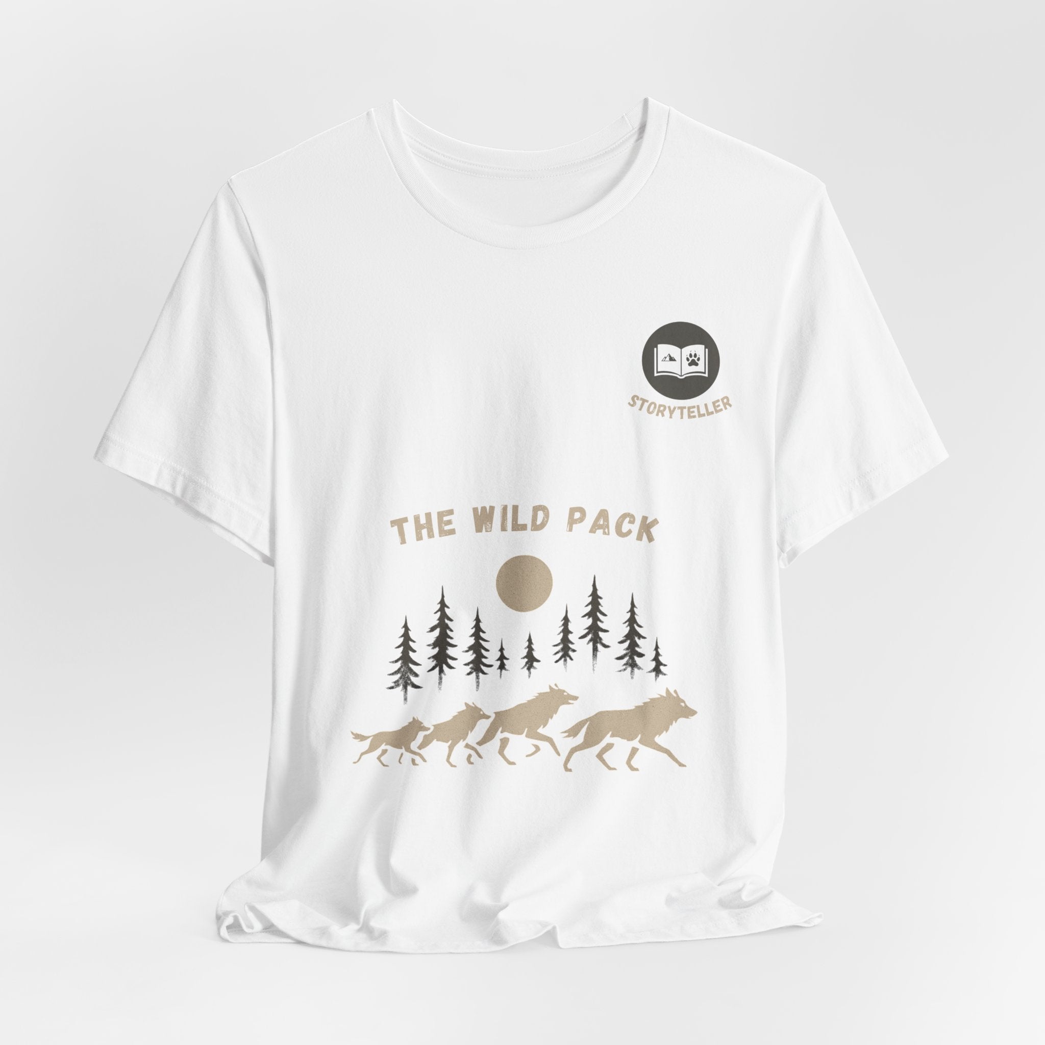 The Wild Pack – The Storyteller Tee | Wolf Pack Story Keeper Shirt (Wild Pack Collection)