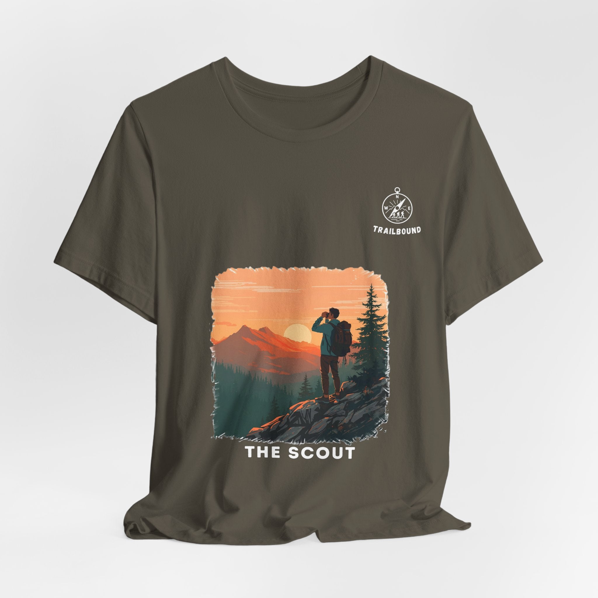 TrailBound – The Scout Matching Shirt | Hiking Leader Tee | Outdoor Crew Collection