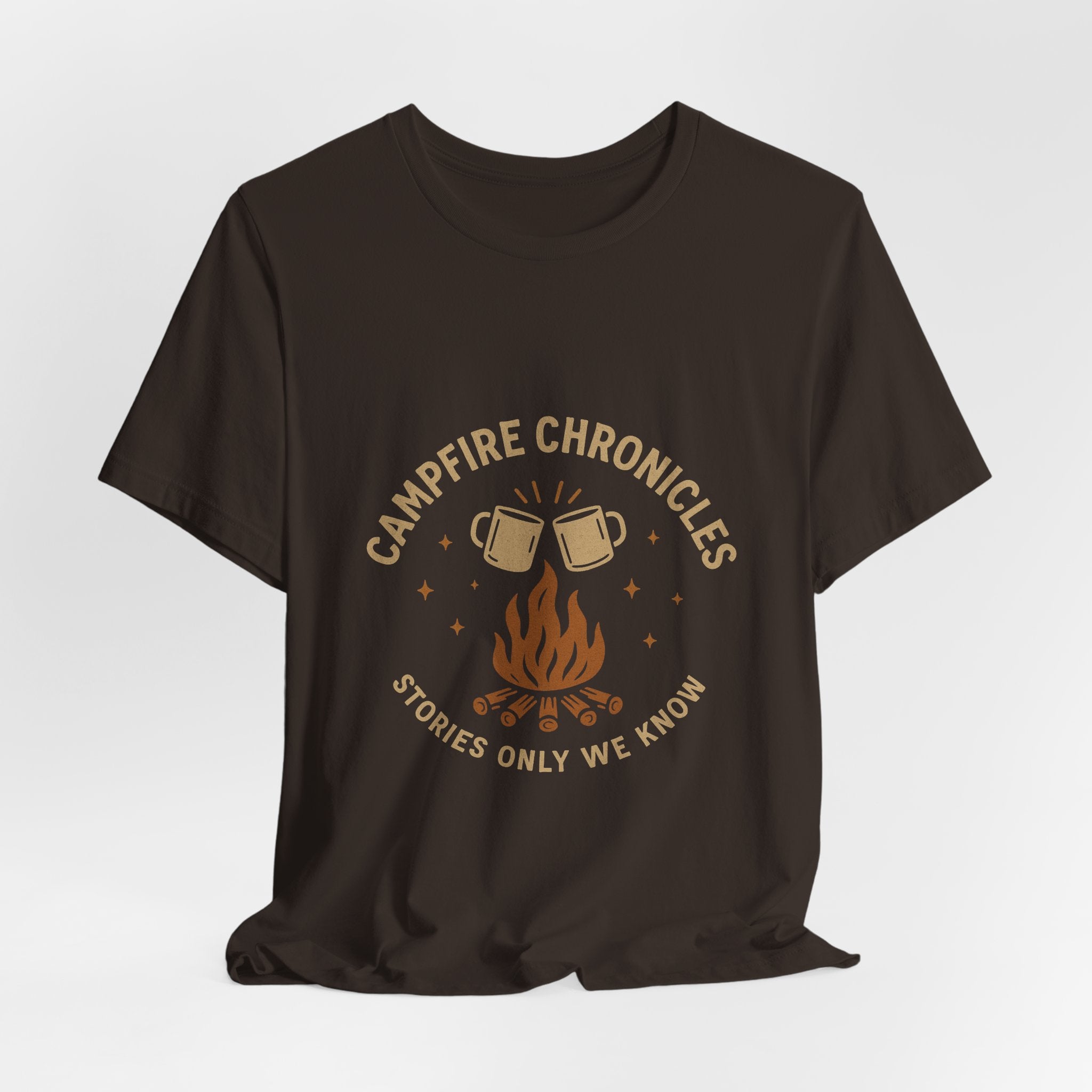 Campfire Chronicles – Outdoor Adventure Shirt | Cozy Camping Storytelling Tee