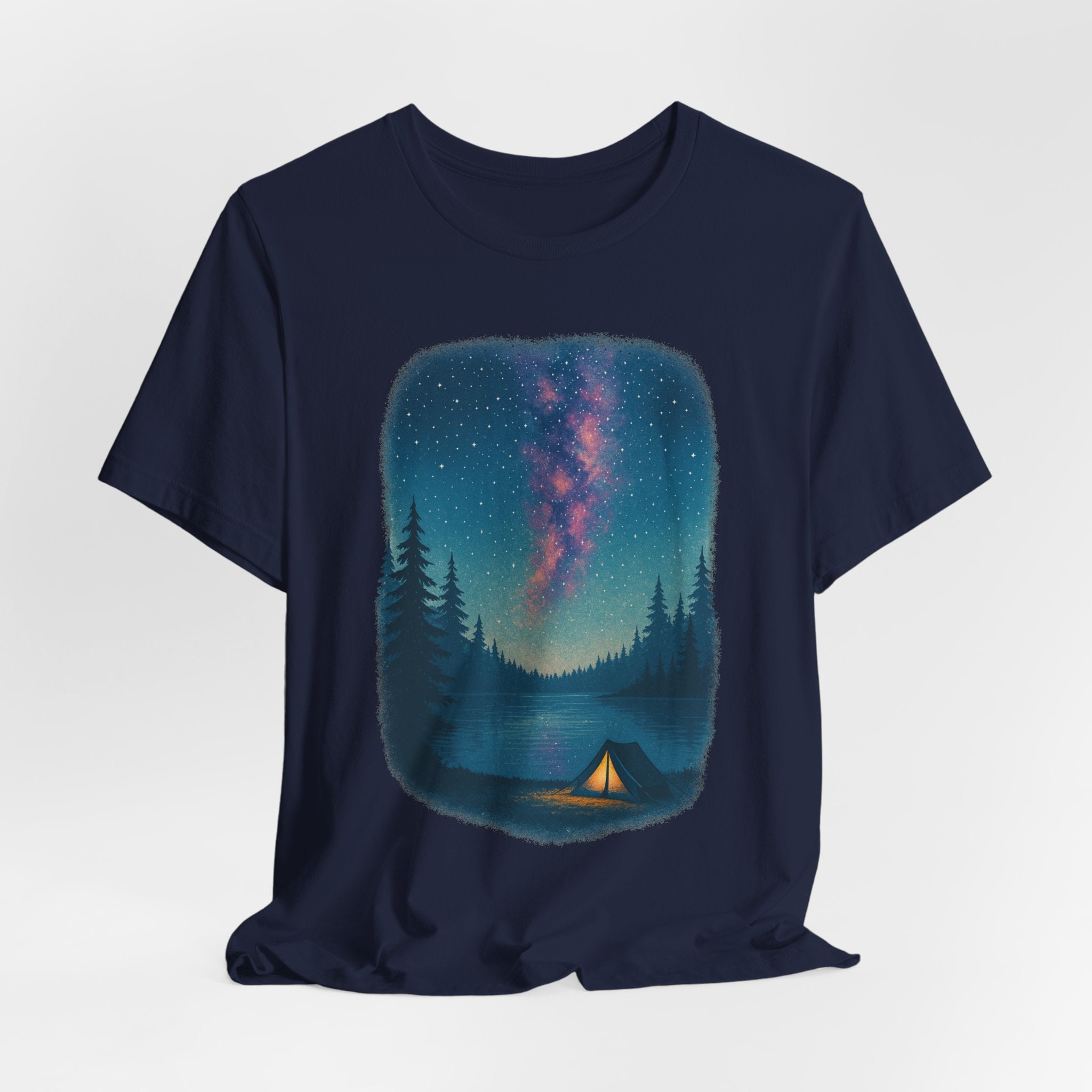 Under the Stars T-Shirt | Night Sky Camping Tee | Nature Lover Shirt for Stargazers & Outdoor Dreamers