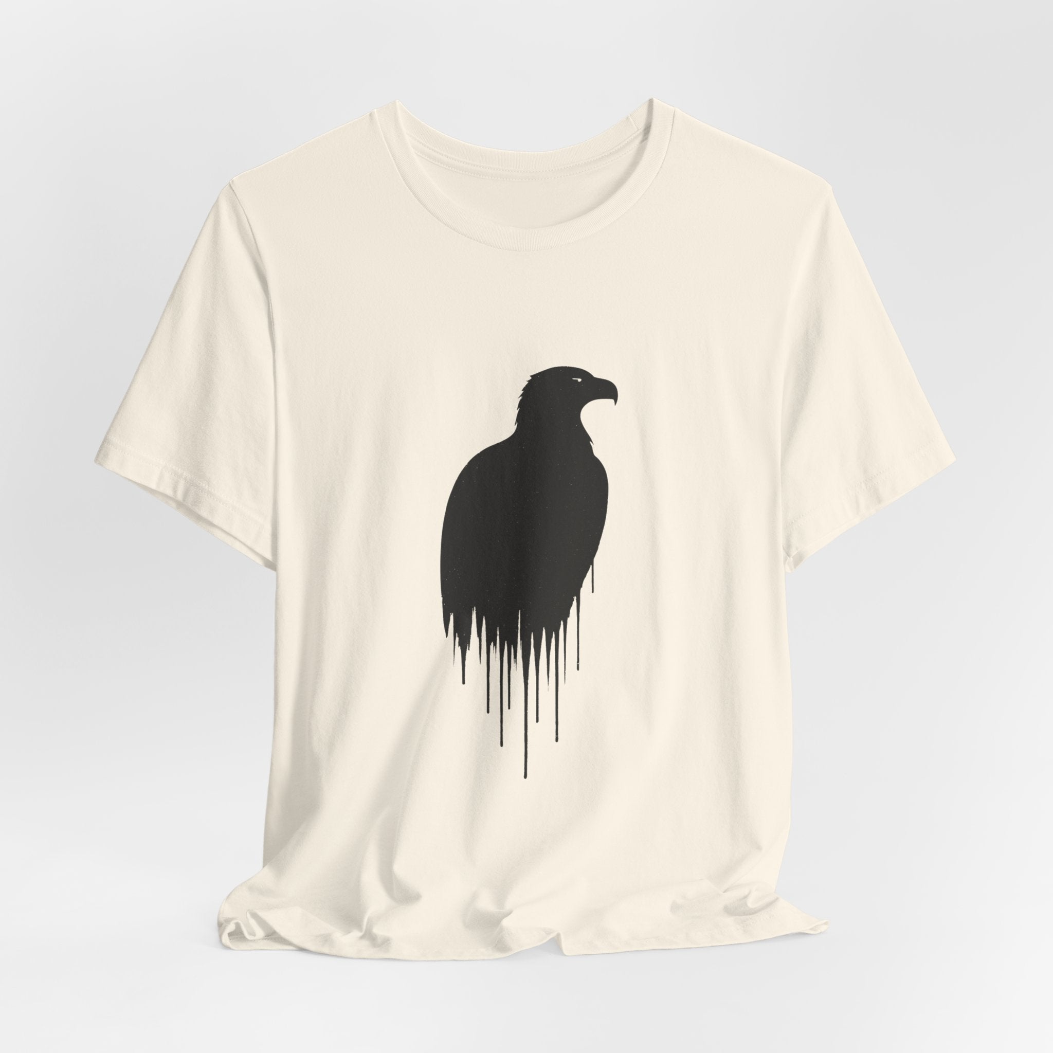 Spirit of Freedom T-Shirt | Eagle Silhouette Tee | Minimalist Wildlife Shirt for Adventure Lovers