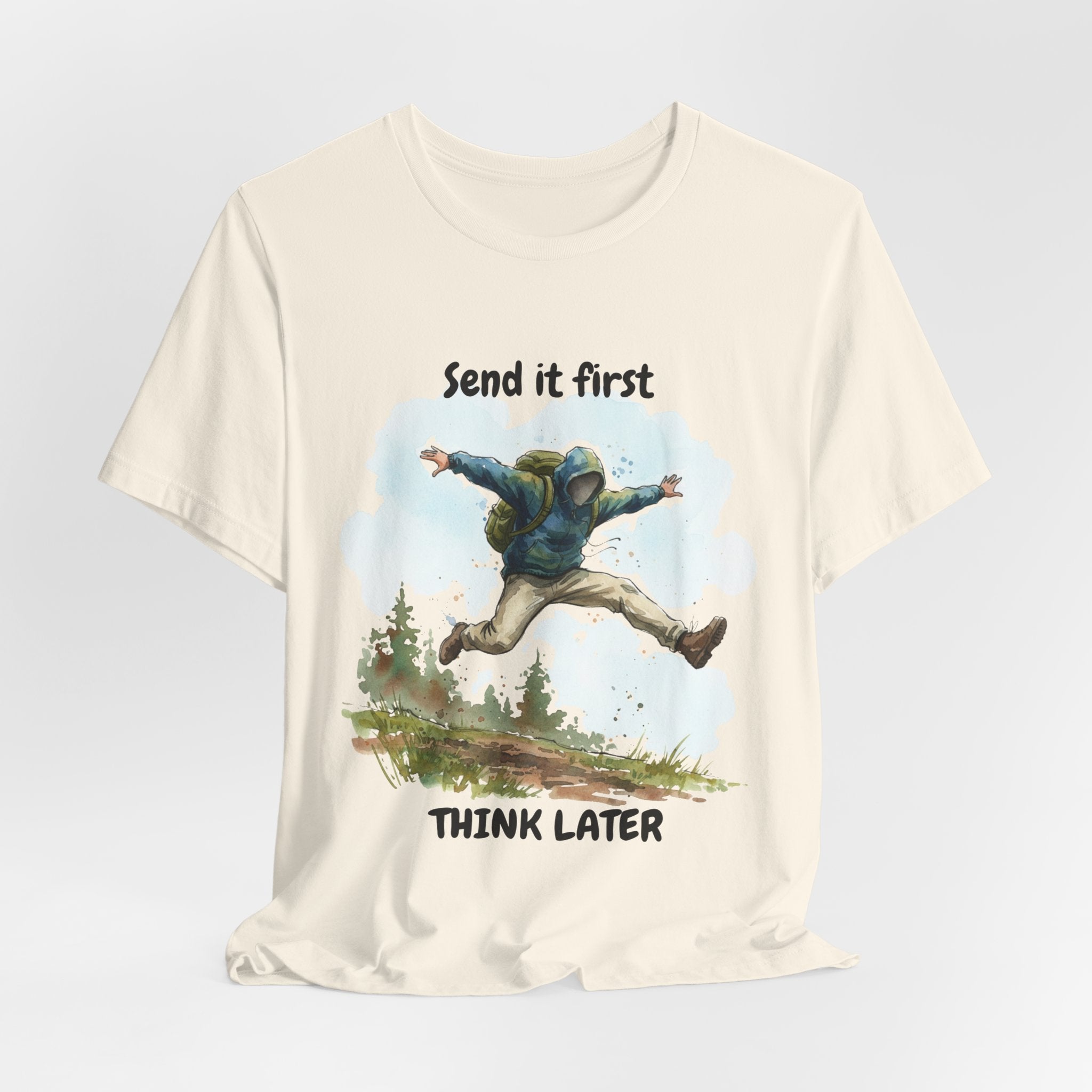 Send It & Pray – ARNR Edition | Funny Hiking & Trail Runner T-Shirt | ARNR Collection