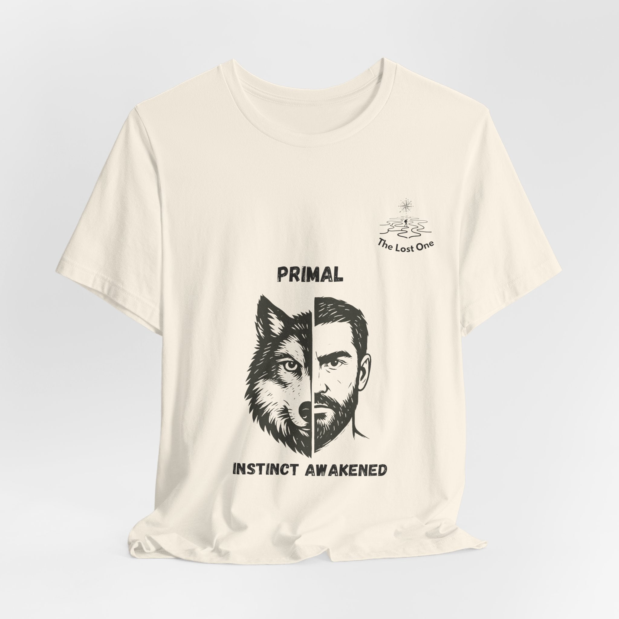 PRIMAL – The Lost One Wolf & Warrior Shirt | Wild Instincts Best Friends Tee