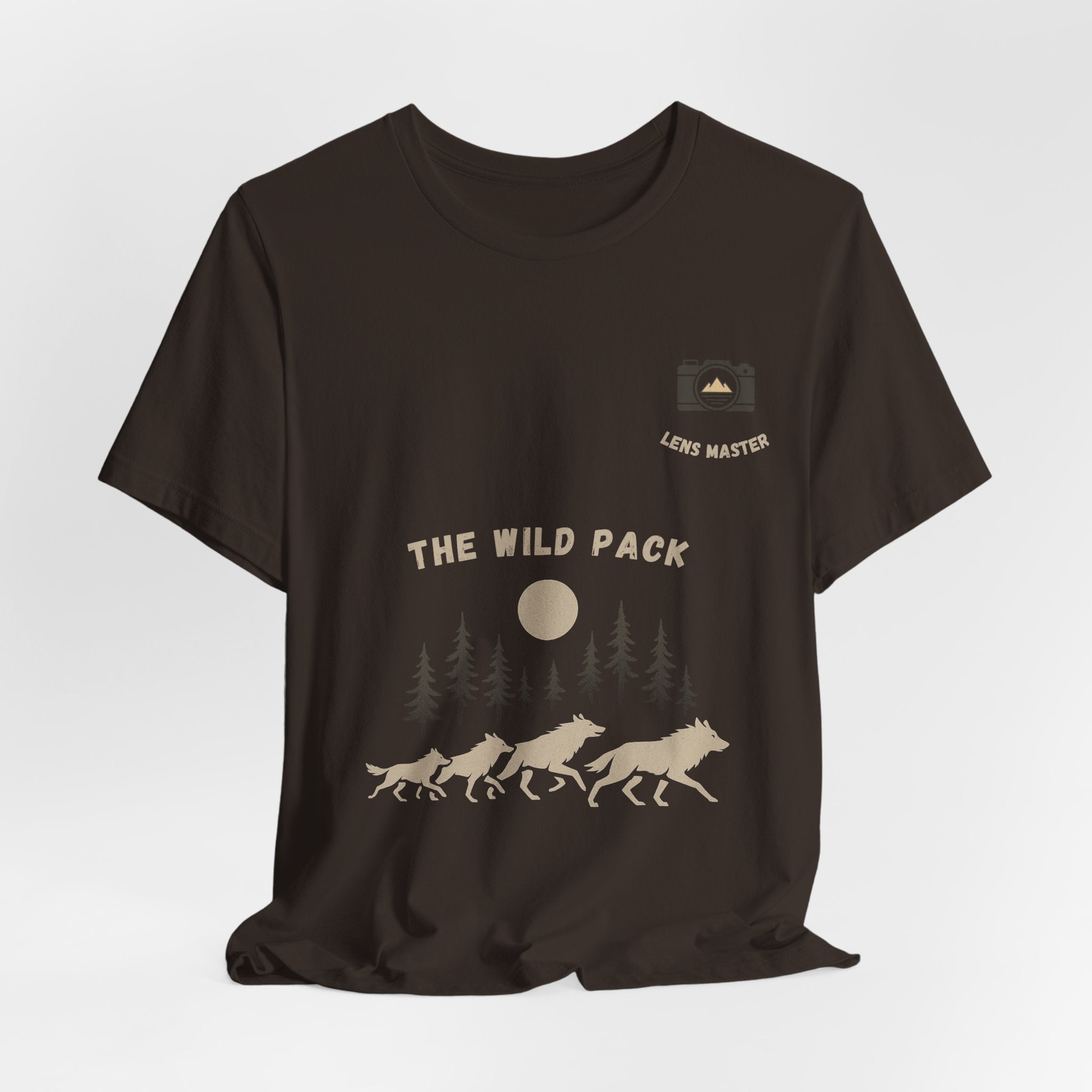 The Wild Pack – The Lens Master Tee | Wolf Pack Matching Shirt (Wild Pack Collection)