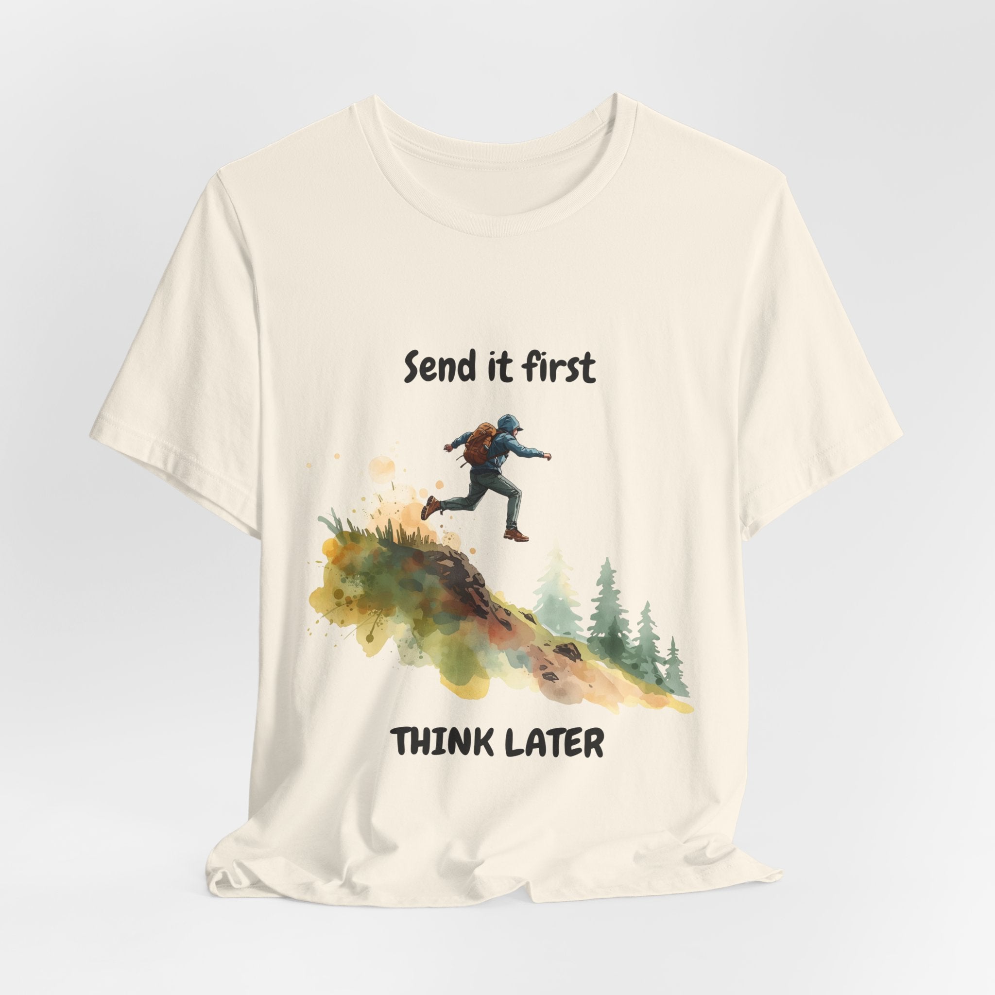 Send It & Pray – ARNR Edition | Funny Hiking & Trail Runner T-Shirt | ARNR Collection