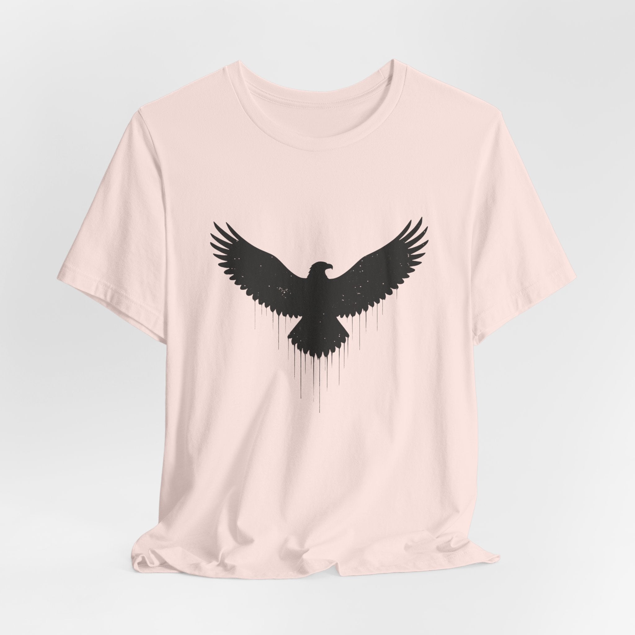 Spread Your wings T-Shirt | Eagle Silhouette Tee | Minimalist Wildlife Shirt for Adventure Lovers