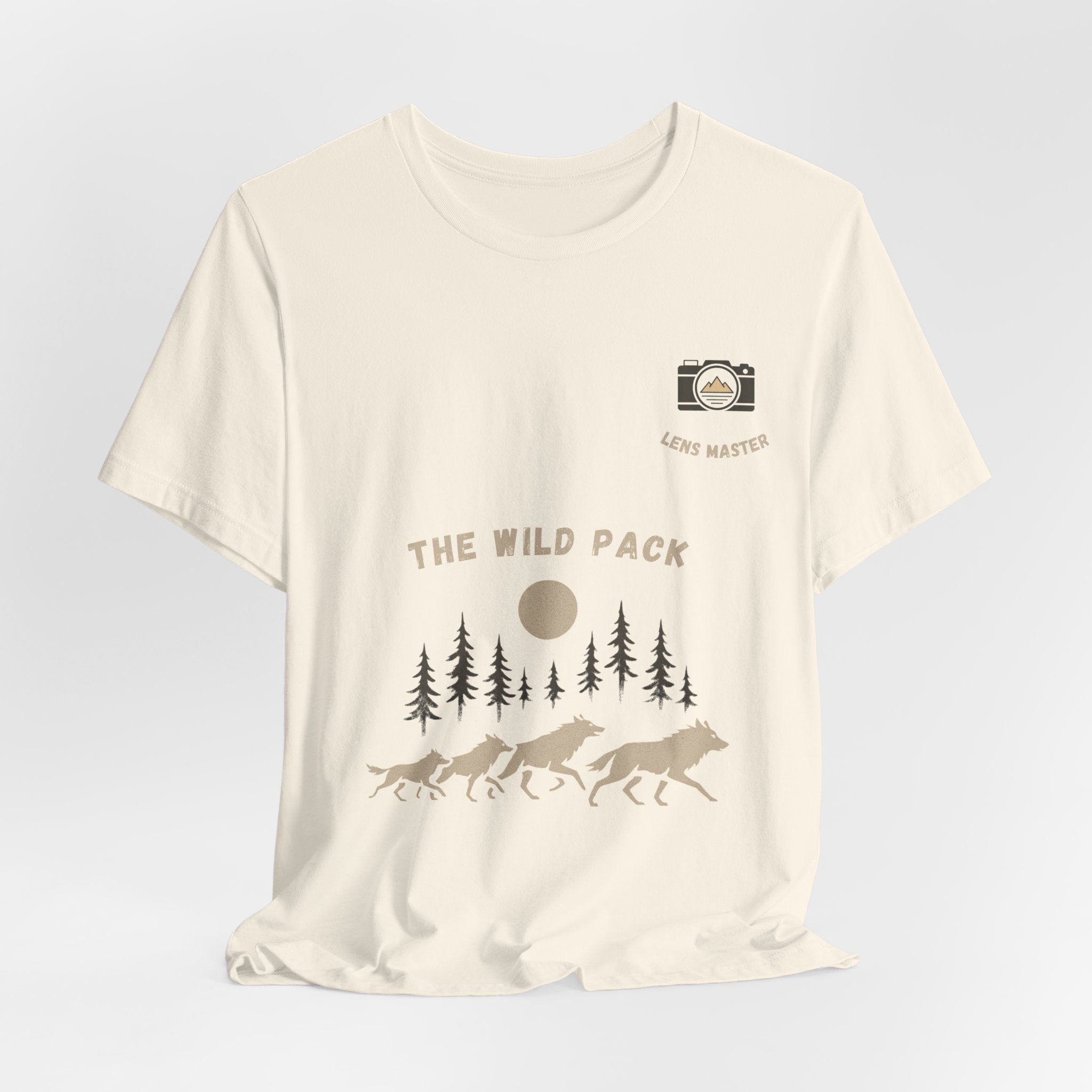 The Wild Pack – The Lens Master Tee | Wolf Pack Matching Shirt (Wild Pack Collection)