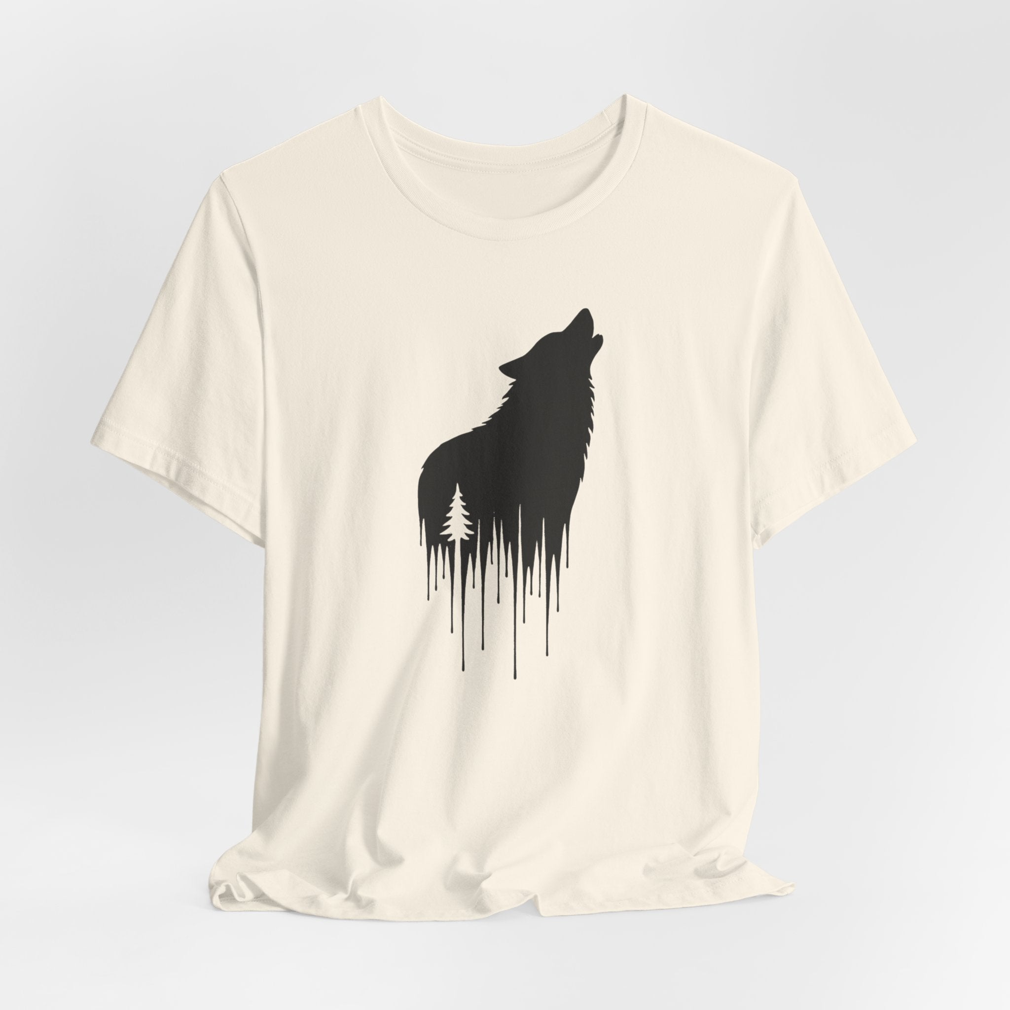 Call of the Wild Wolf T-Shirt | Nature Spirit Tee | Wilderness Adventure Shirt for Outdoor Lovers