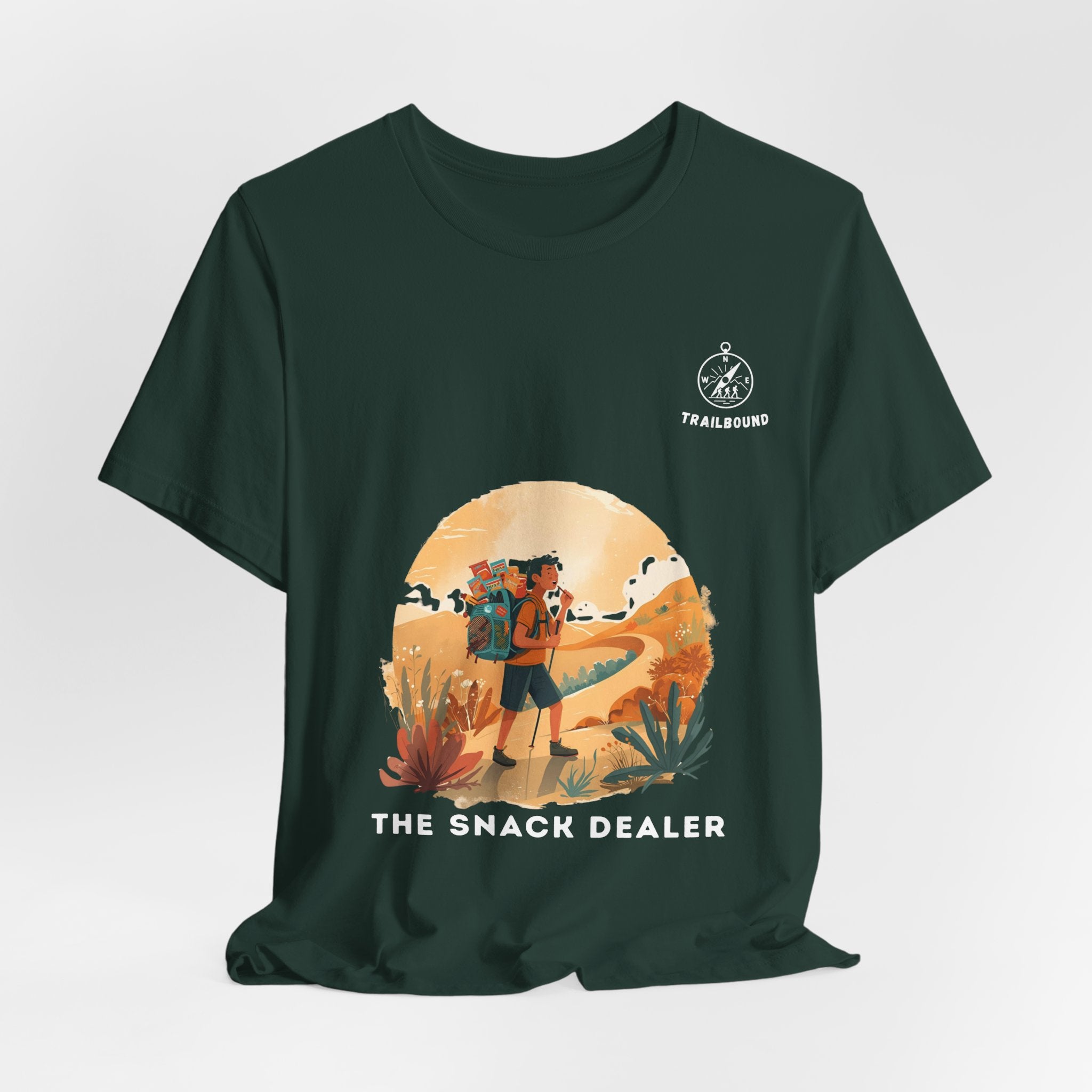 TrailBound – The Snack Dealer Matching Shirt | Hiking Leader Tee | Outdoor Crew Collection