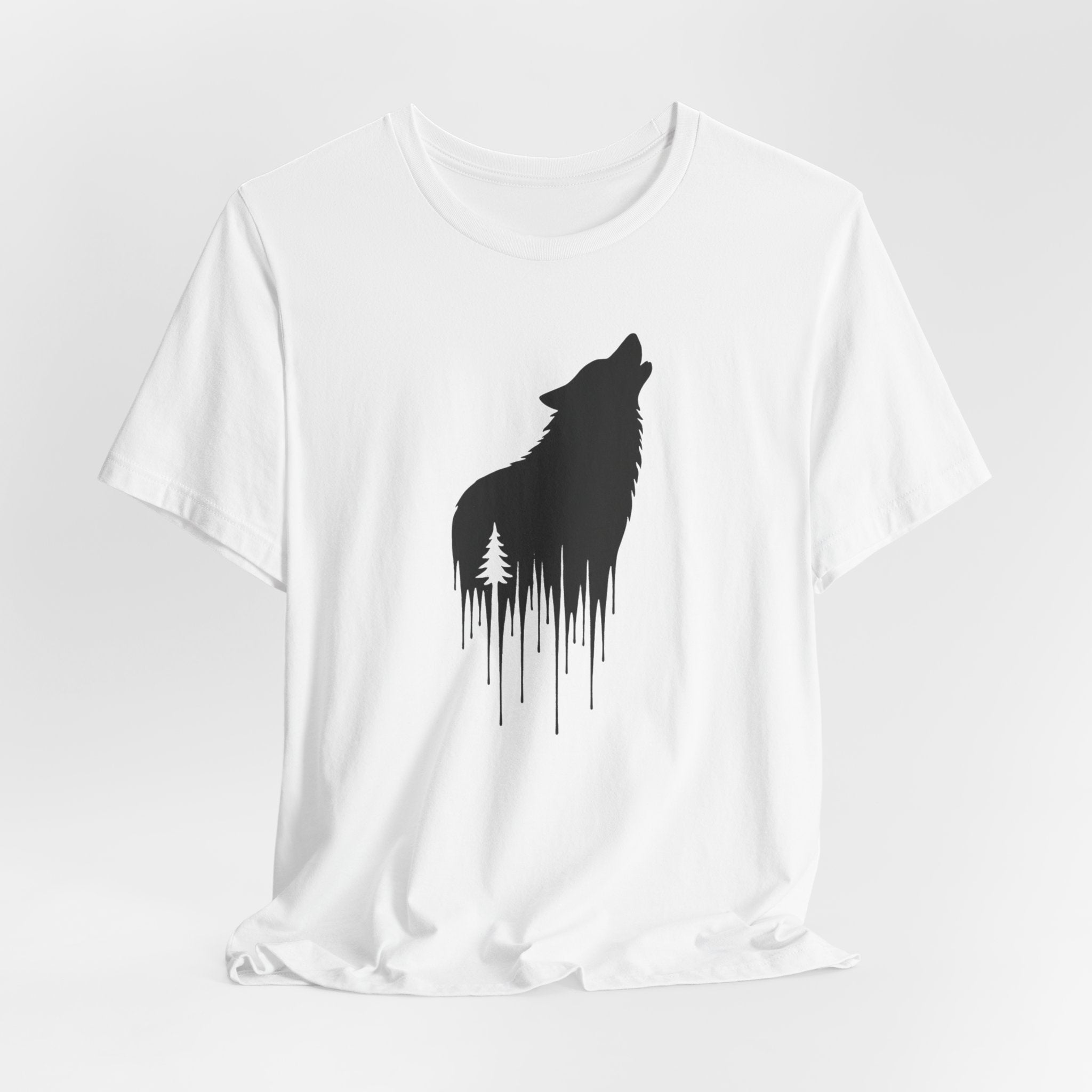 Call of the Wild Wolf T-Shirt | Nature Spirit Tee | Wilderness Adventure Shirt for Outdoor Lovers