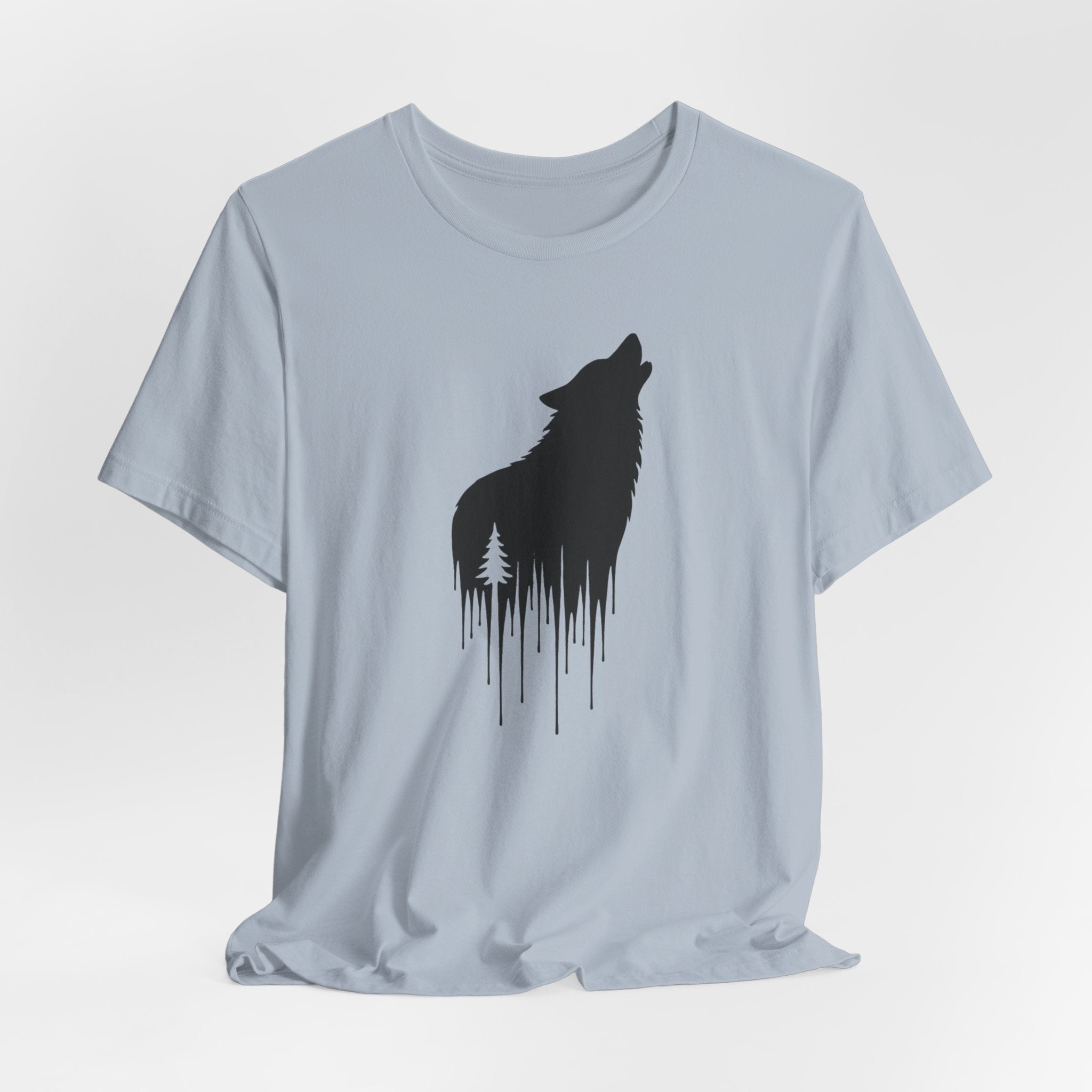 Call of the Wild Wolf T-Shirt | Nature Spirit Tee | Wilderness Adventure Shirt for Outdoor Lovers