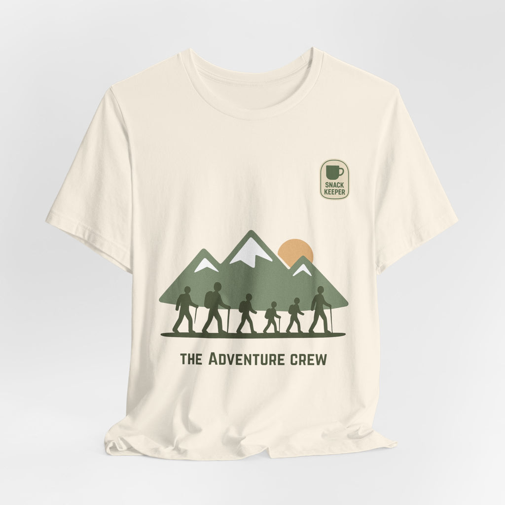 The Adventure Crew – Snack Keeper | Family Hiking Matching Shirts | Outdoor Adventure Tees