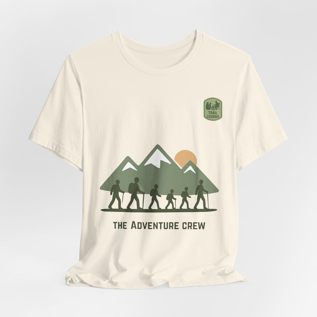 The Adventure Crew – Trail Legend| Family Hiking Matching Shirts | Outdoor Adventure Tees