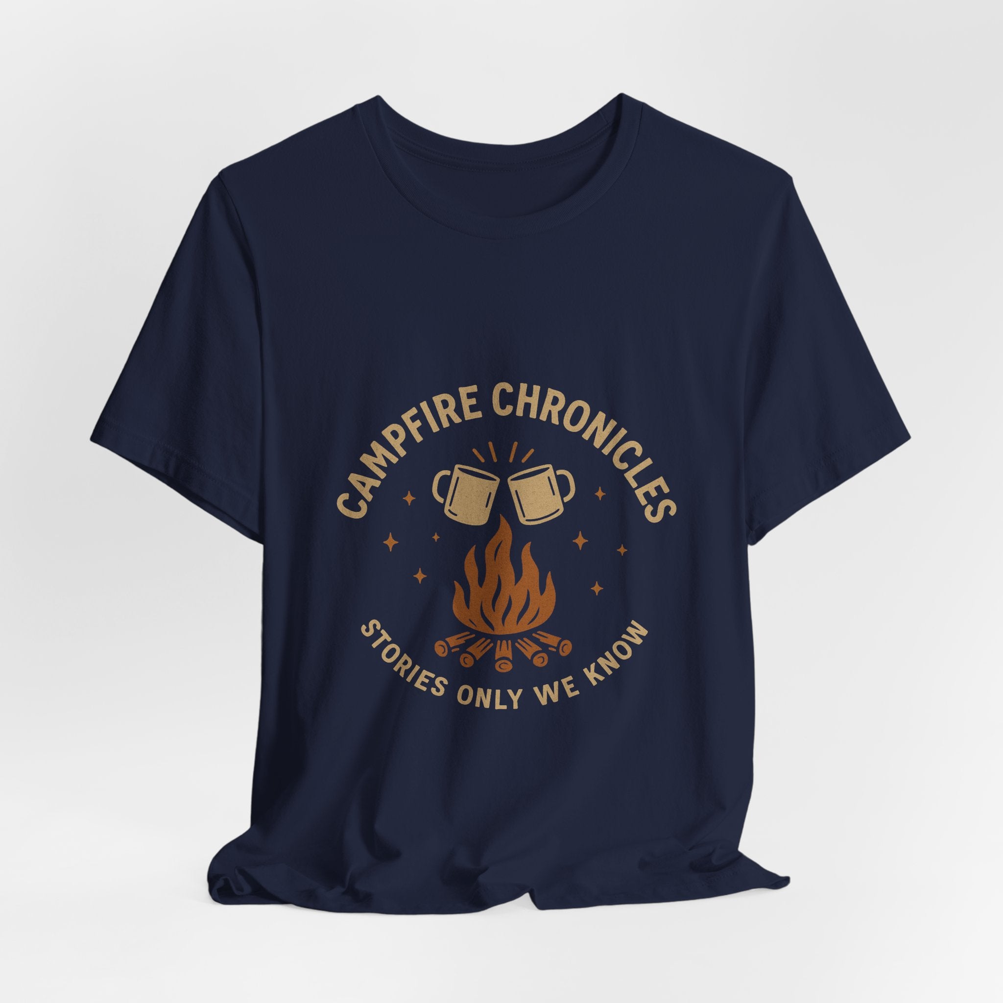 Campfire Chronicles – Outdoor Adventure Shirt | Cozy Camping Storytelling Tee