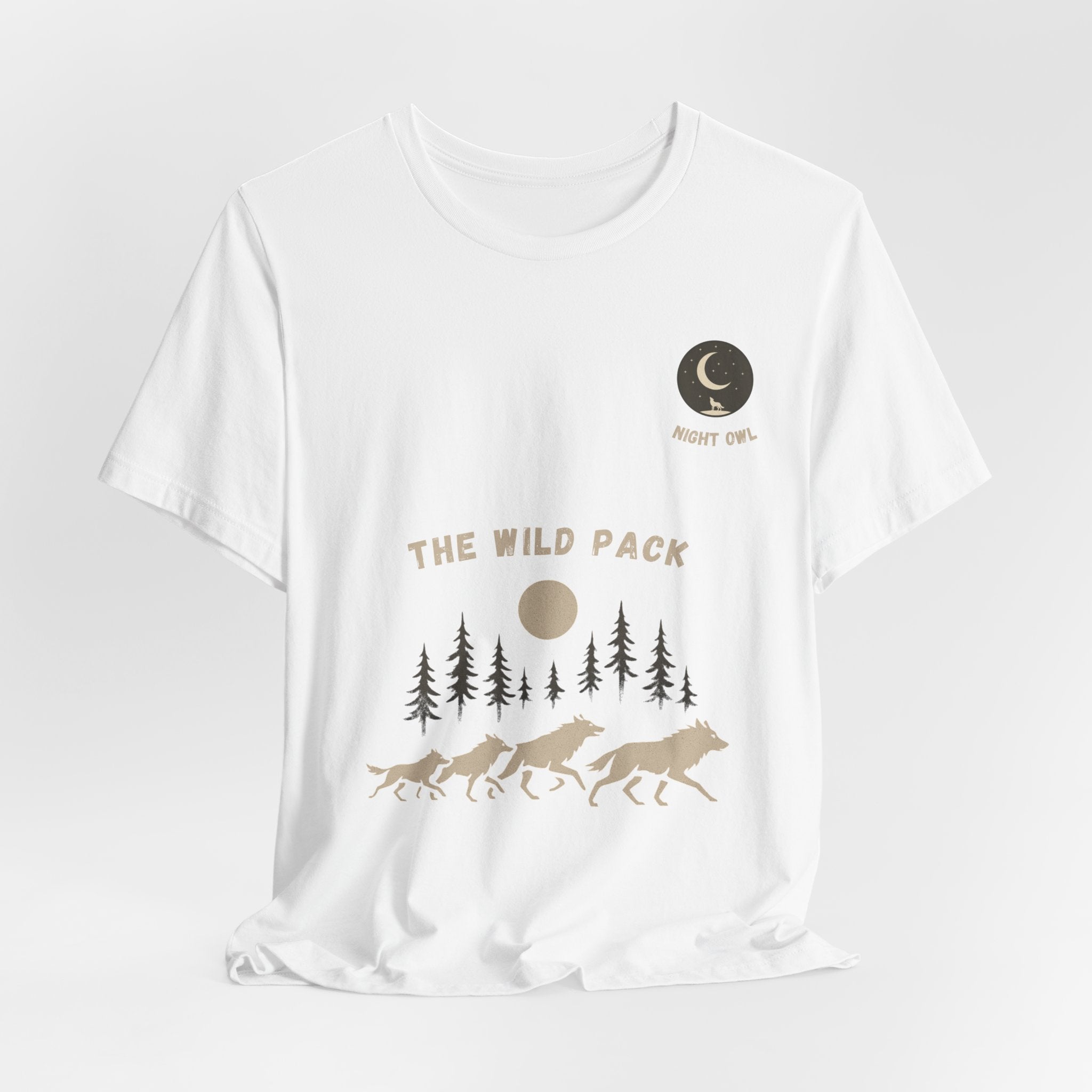 The Wild Pack – The Night Owl Tee | Wolf Pack Matching Shirt (Wild Pack Collection)