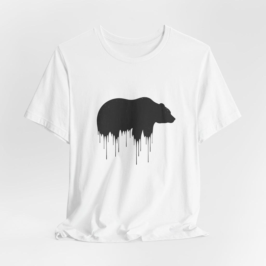 Guardian of the Wild T-Shirt | Bear Silhouette Tee | Minimalist Wilderness Shirt for Nature Lovers