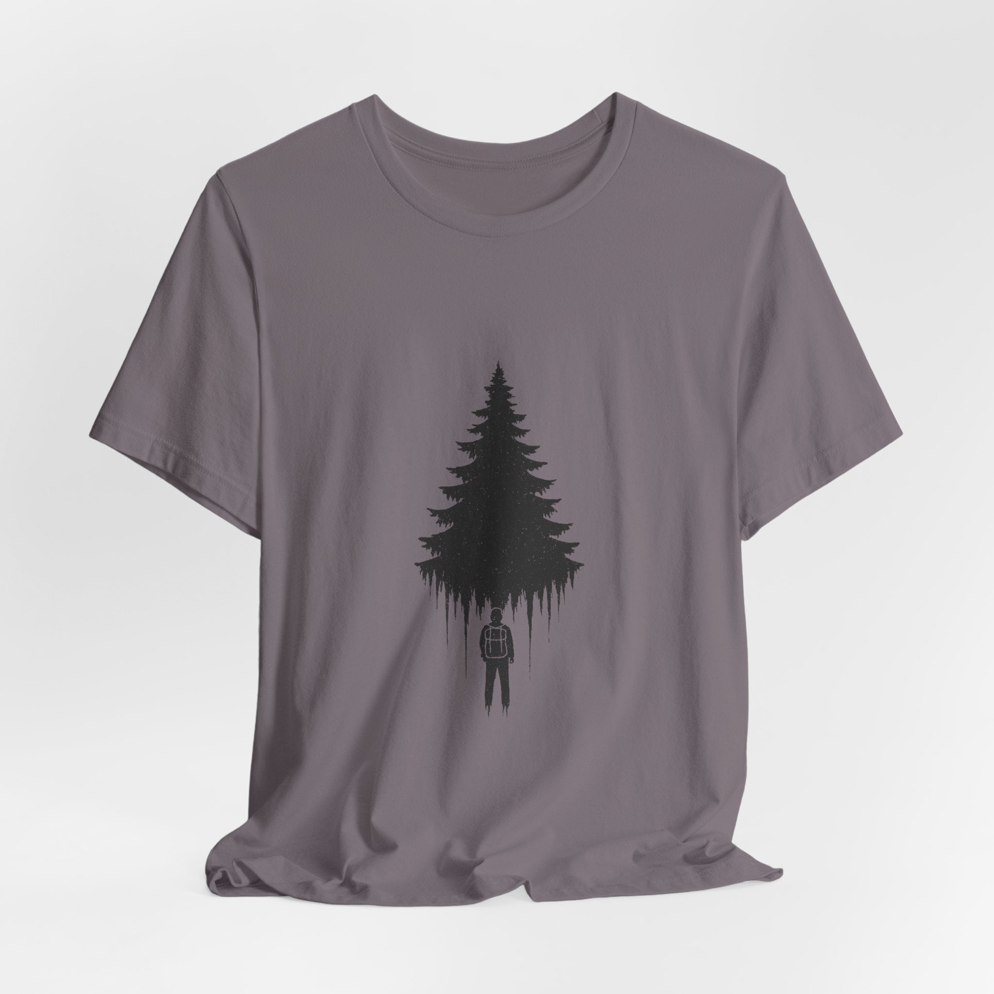 Into the Pines T-Shirt | Minimalist Hiker & Forest Tee | Outdoor Adventure Shirt for Nature Lovers