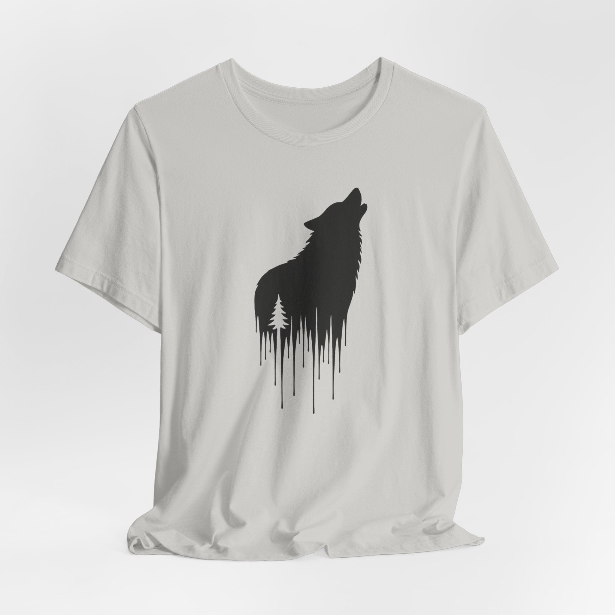 Call of the Wild Wolf T-Shirt | Nature Spirit Tee | Wilderness Adventure Shirt for Outdoor Lovers