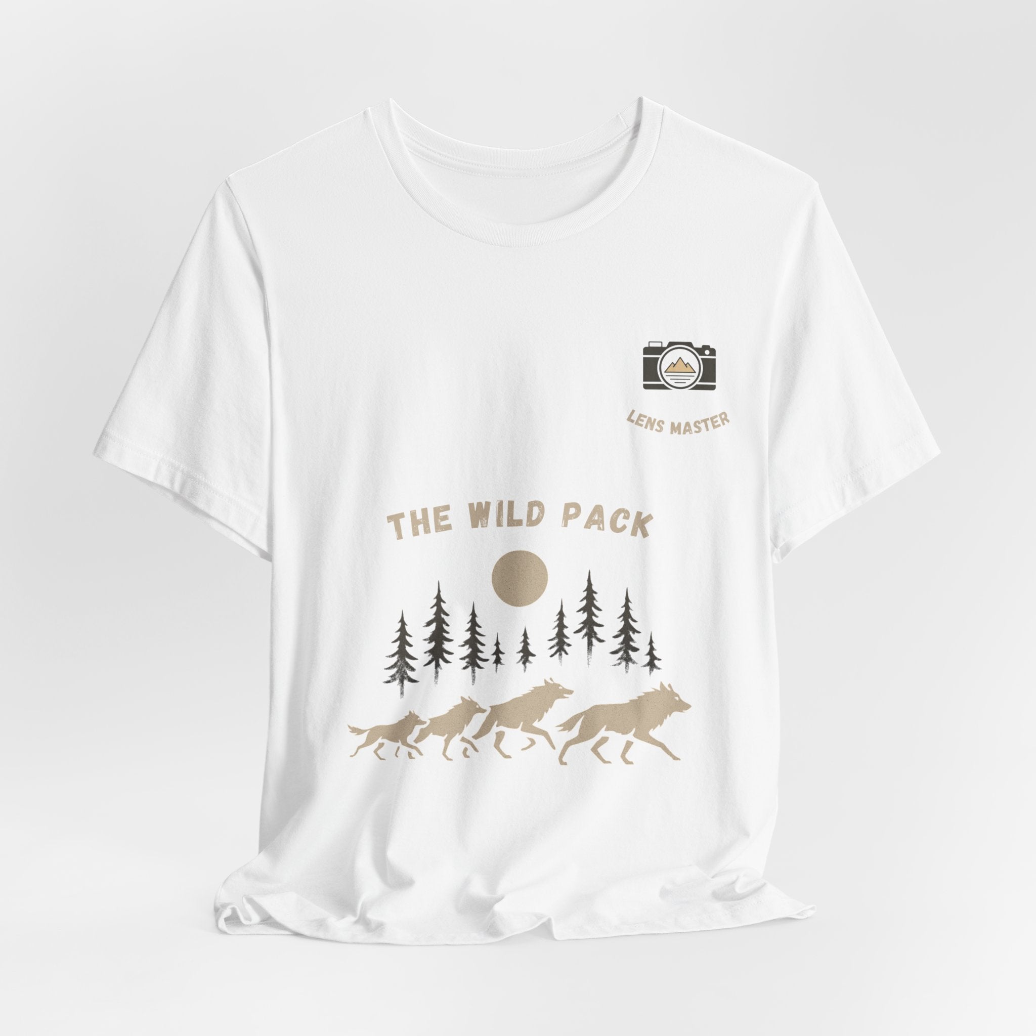 The Wild Pack – The Lens Master Tee | Wolf Pack Matching Shirt (Wild Pack Collection)