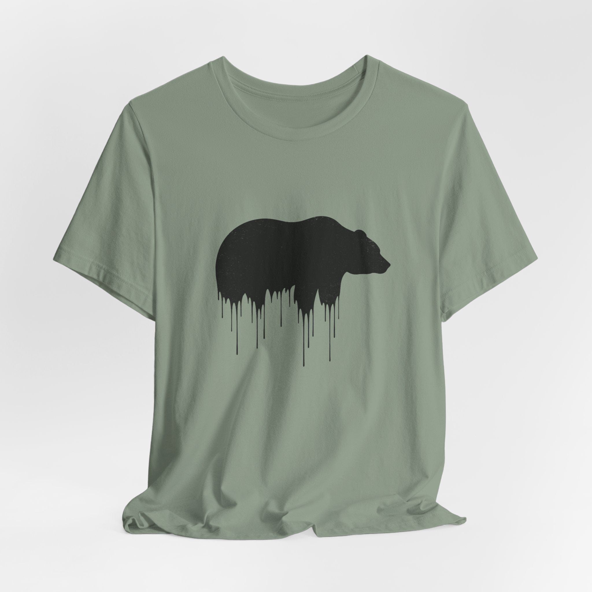 Guardian of the Wild T-Shirt | Bear Silhouette Tee | Minimalist Wilderness Shirt for Nature Lovers