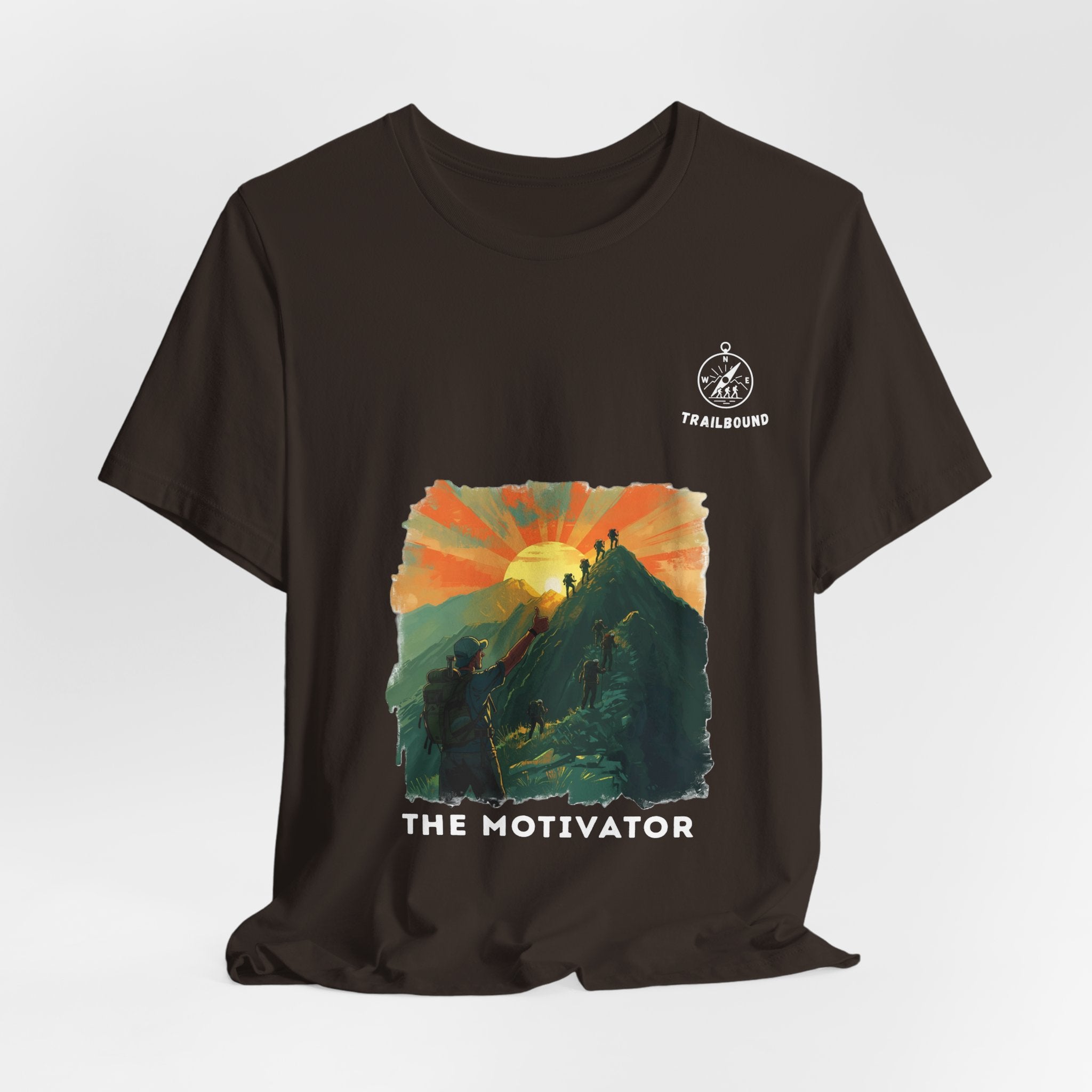 TrailBound – The Motivator Matching Shirt | Hiking Leader Tee | Outdoor Crew Collection
