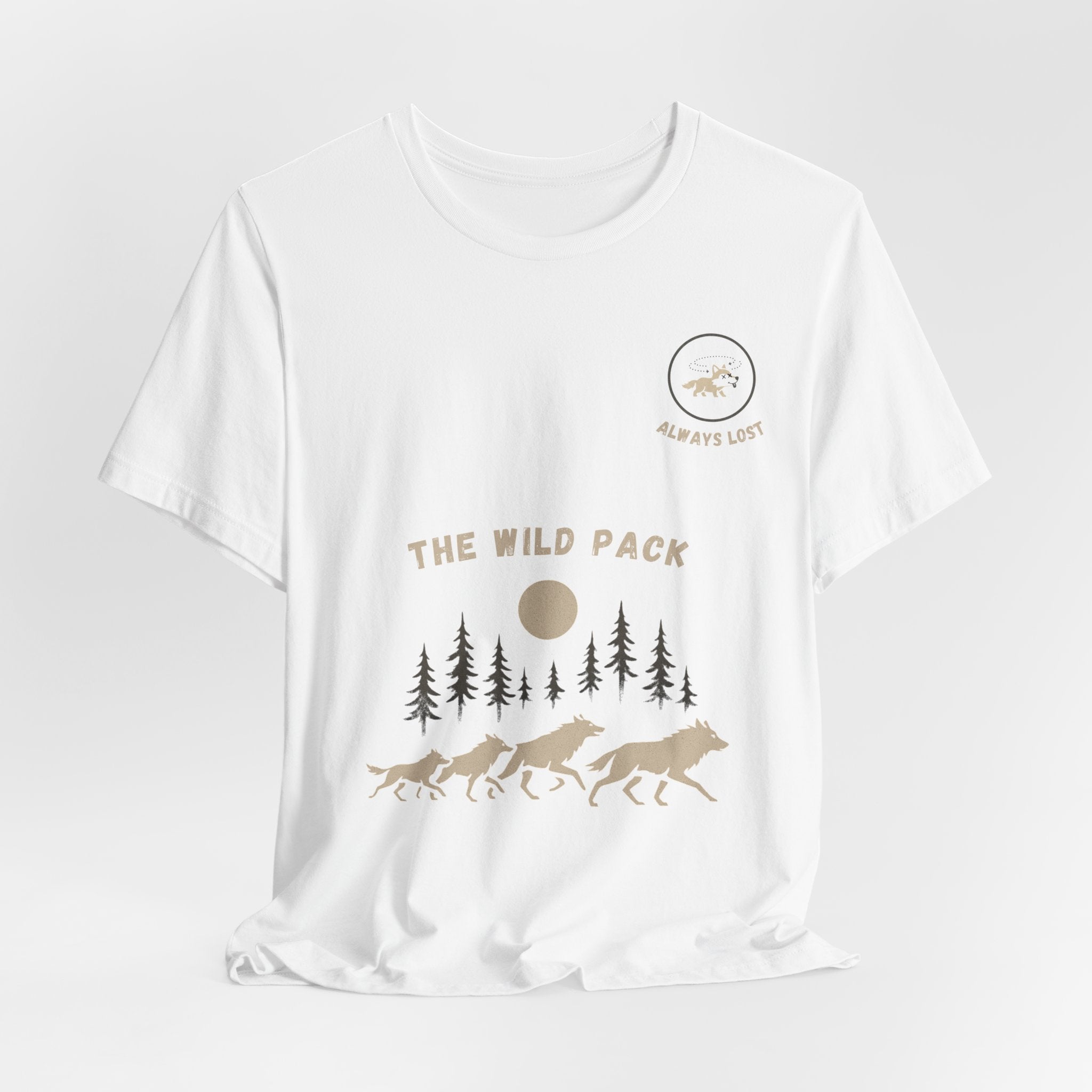 The Wild Pack – Always Lost Tee | Lost Navigator Shirt (Wild Pack Collection)