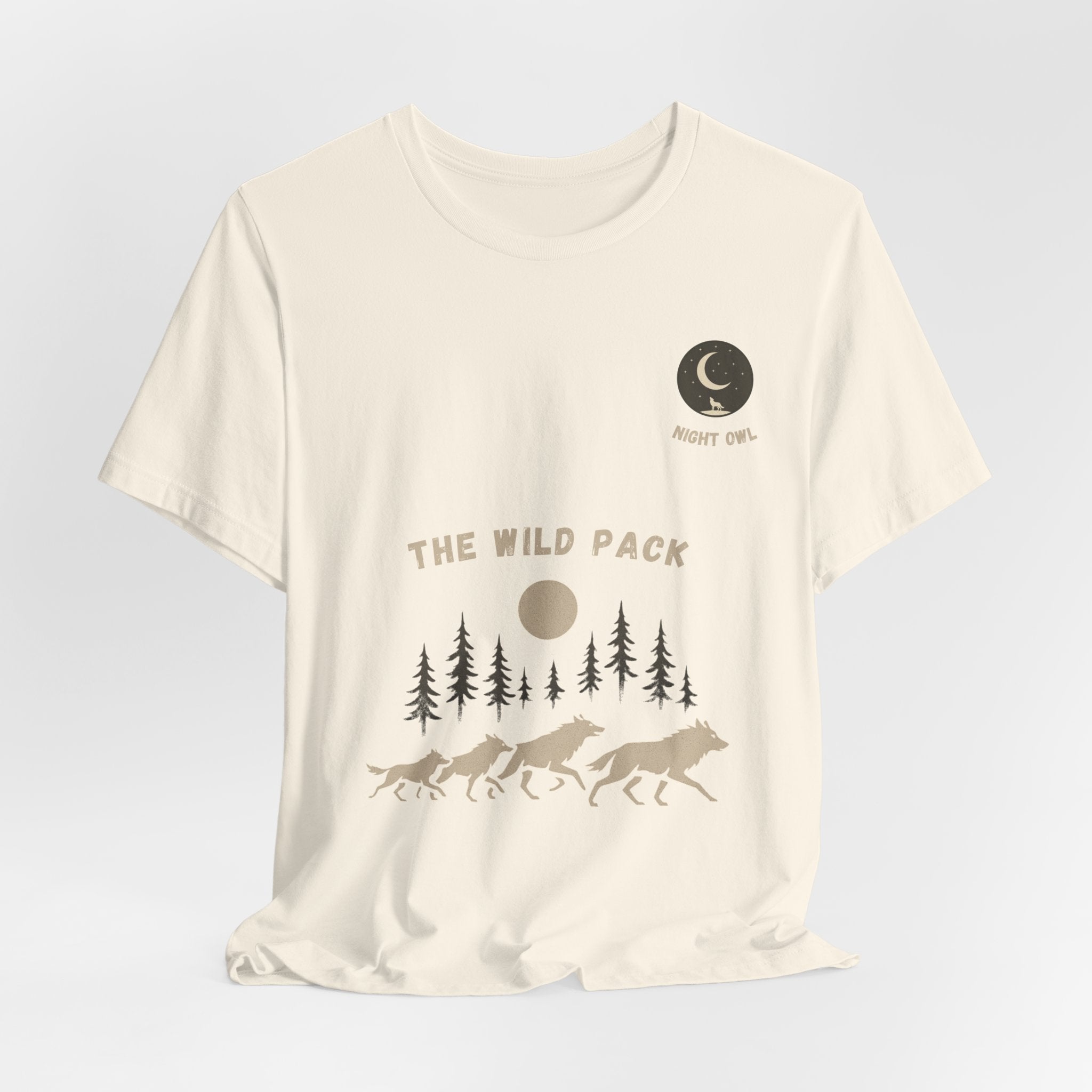 The Wild Pack – The Night Owl Tee | Wolf Pack Matching Shirt (Wild Pack Collection)