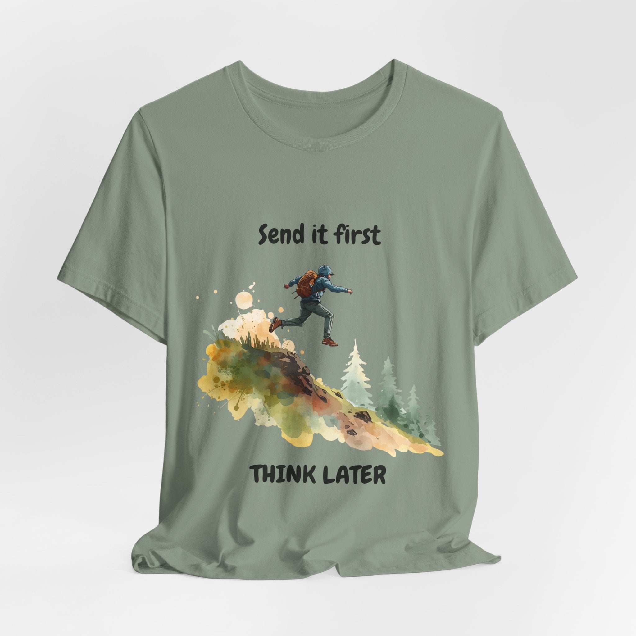 Send It & Pray – ARNR Edition | Funny Hiking & Trail Runner T-Shirt | ARNR Collection