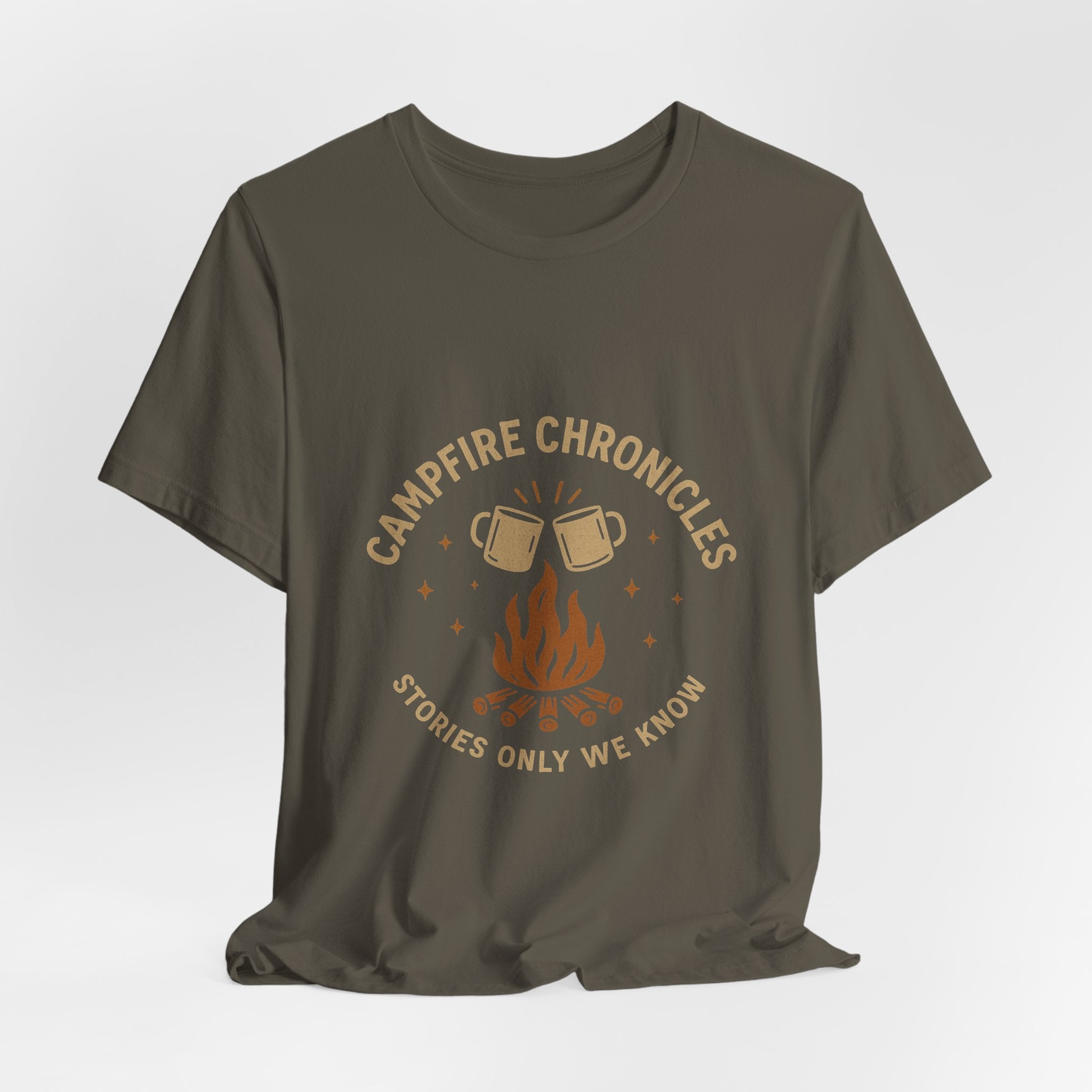 Campfire Chronicles – Outdoor Adventure Shirt | Cozy Camping Storytelling Tee