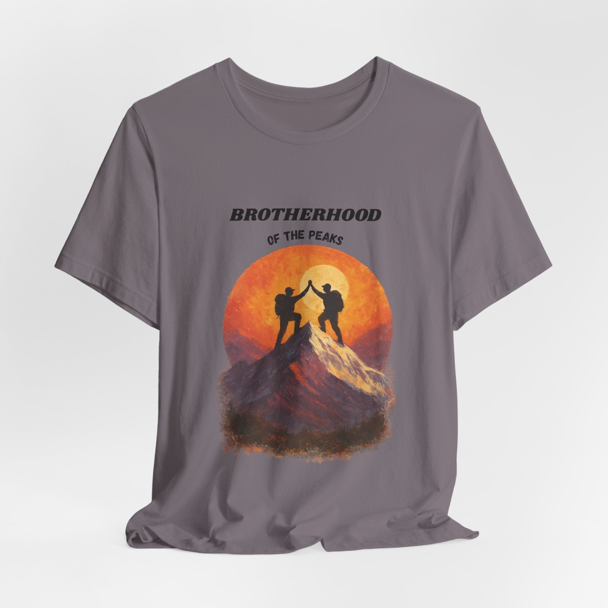 Brotherhood of the Peaks – Matching Brothers Hiking Shirt | Mountain Summit Adventure Tee