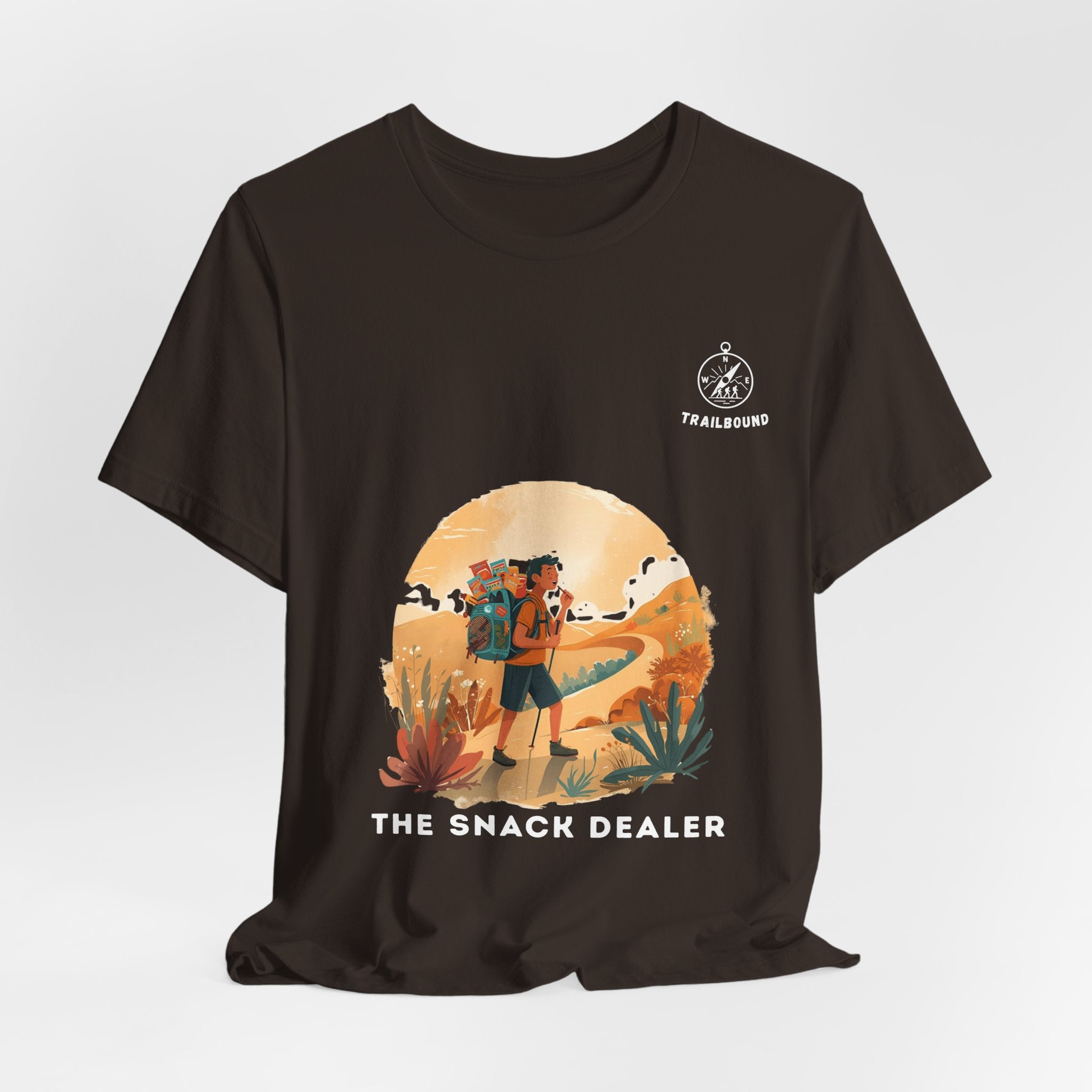 TrailBound – The Snack Dealer Matching Shirt | Hiking Leader Tee | Outdoor Crew Collection